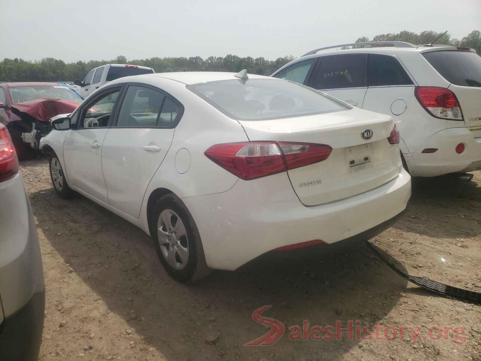 KNAFK4A62G5620891 2016 KIA FORTE