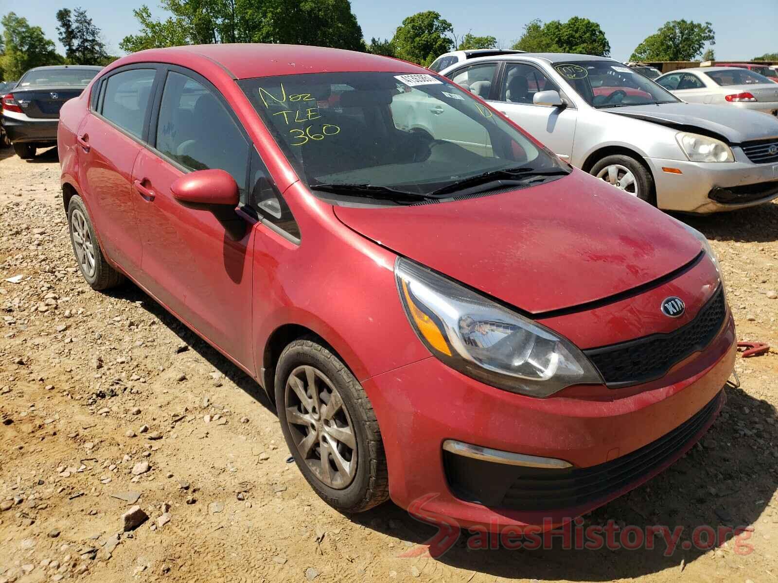 KNADM4A32H6058994 2017 KIA RIO