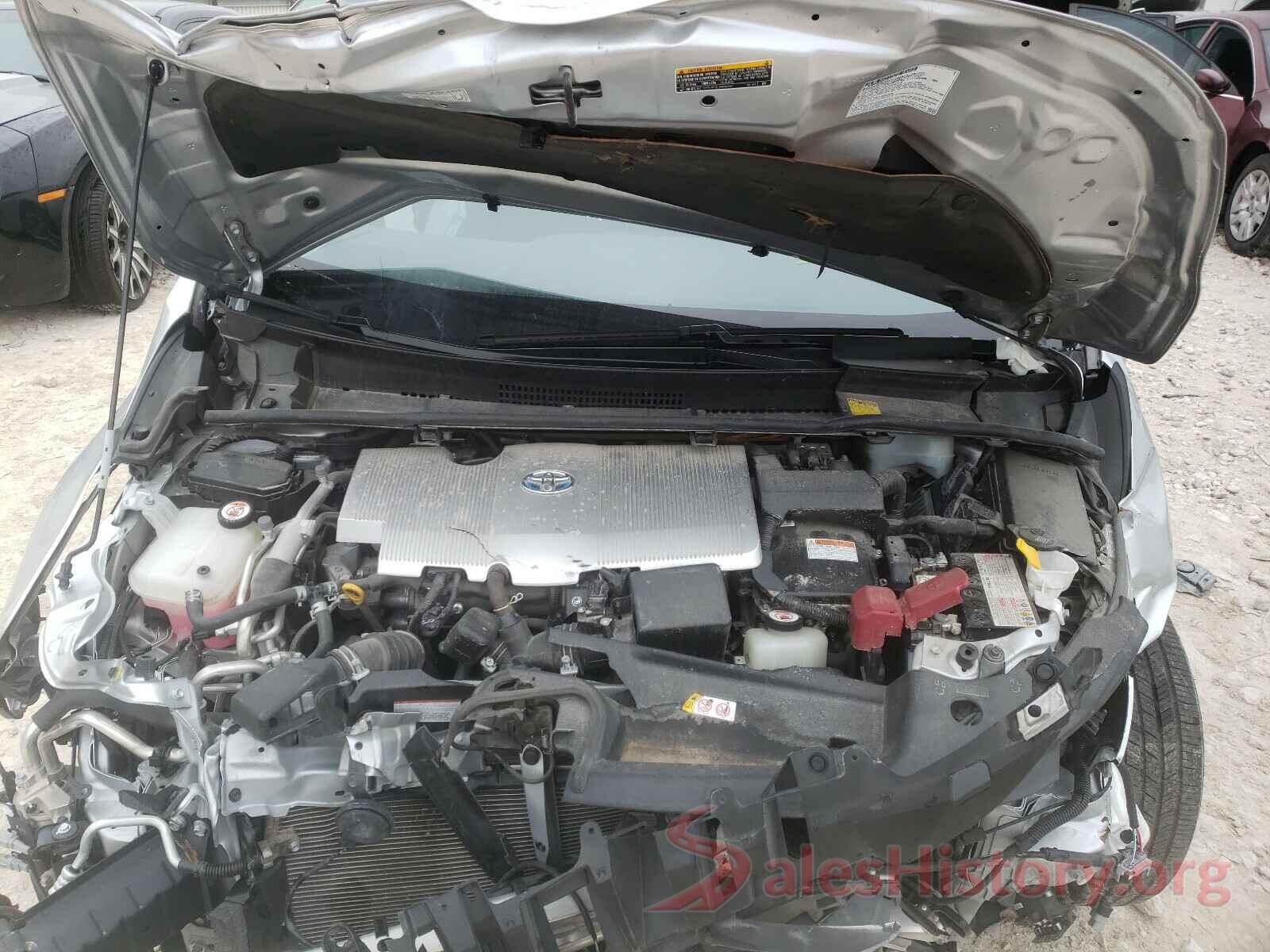 JTDKARFP2J3087706 2018 TOYOTA PRIUS