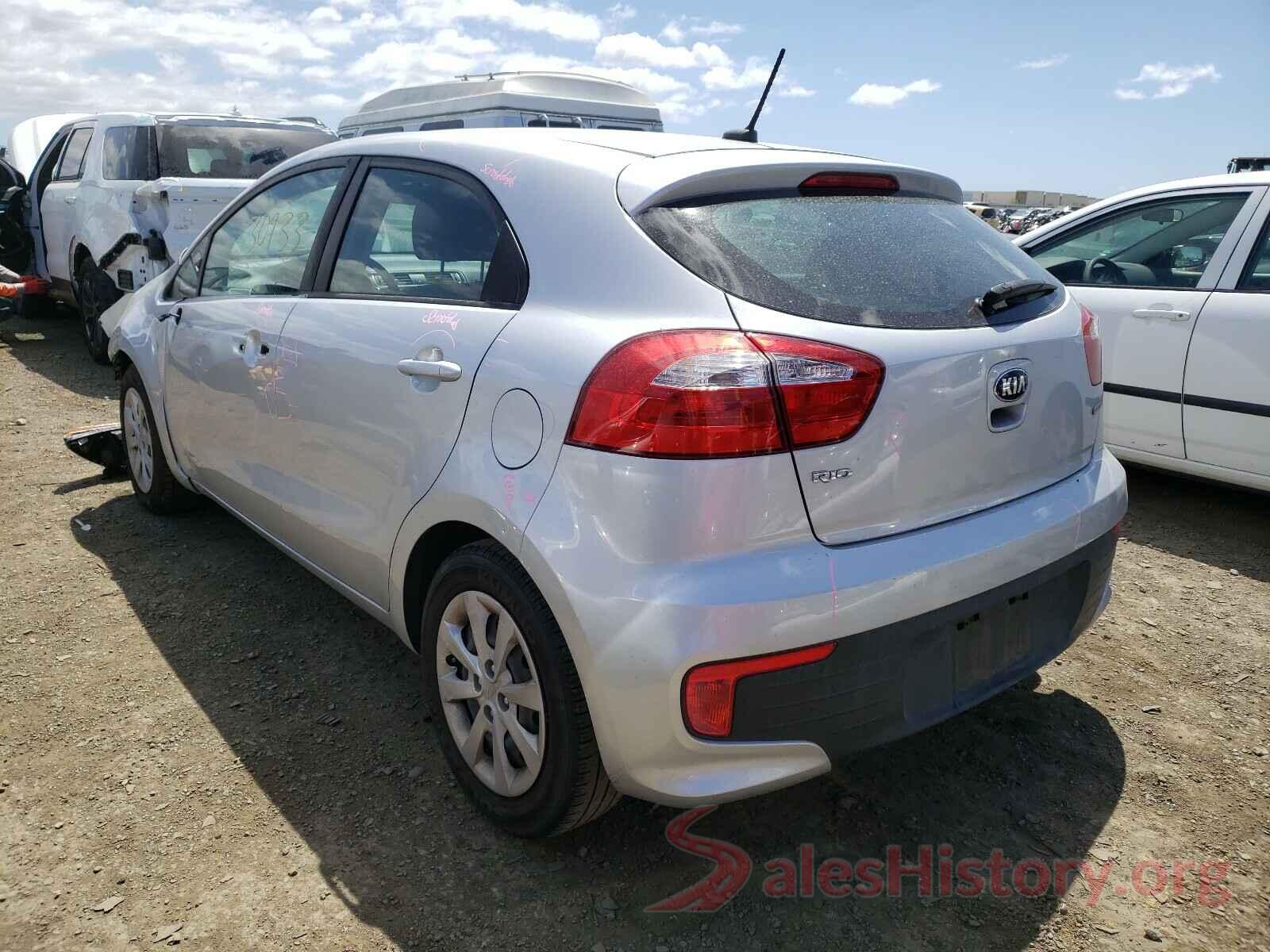 KNADM5A38G6687910 2016 KIA RIO