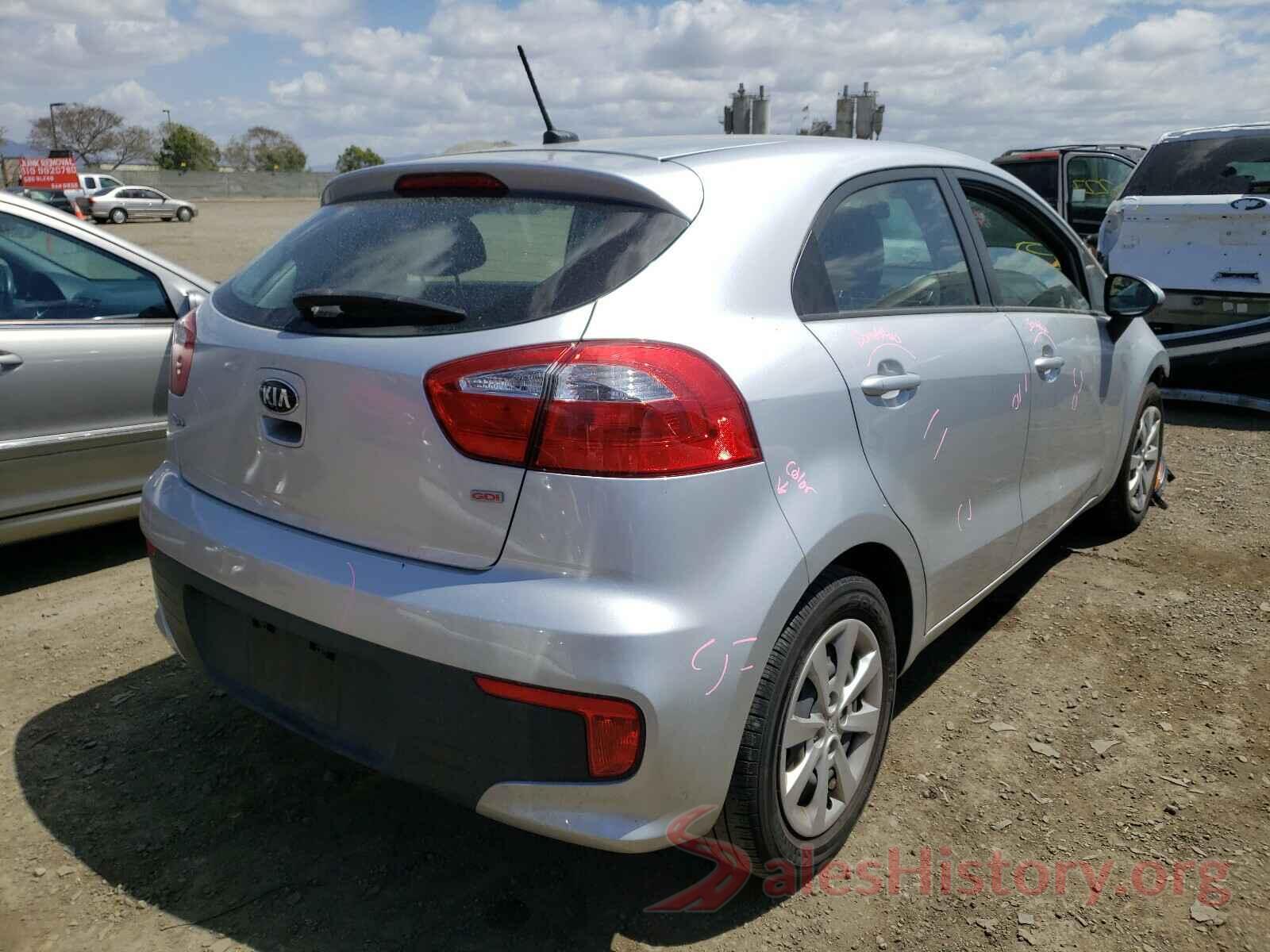 KNADM5A38G6687910 2016 KIA RIO