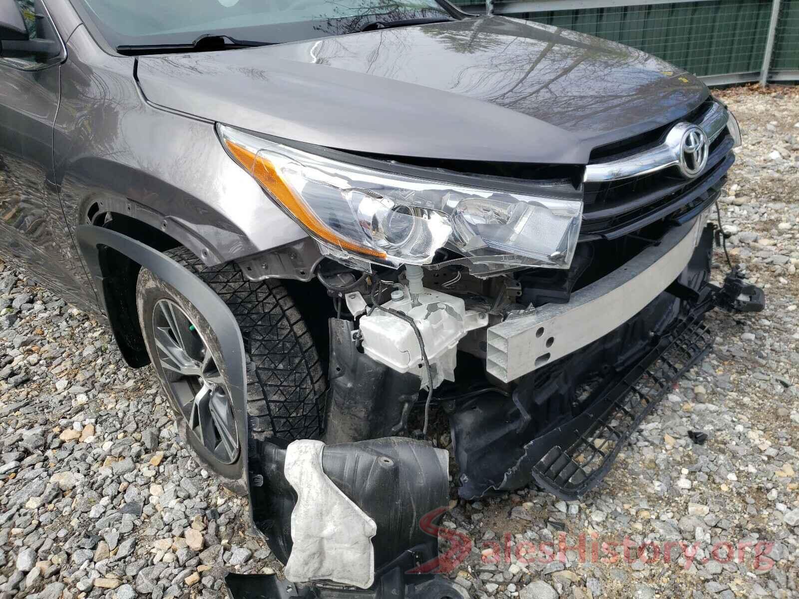 5TDJKRFH5GS246064 2016 TOYOTA HIGHLANDER