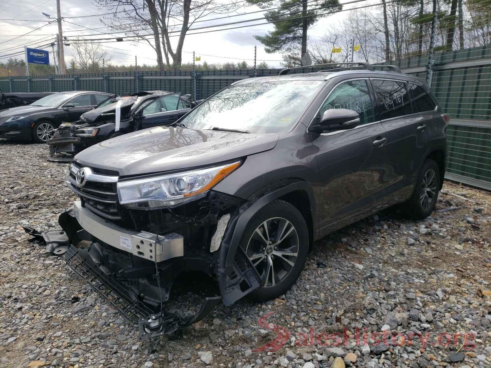 5TDJKRFH5GS246064 2016 TOYOTA HIGHLANDER