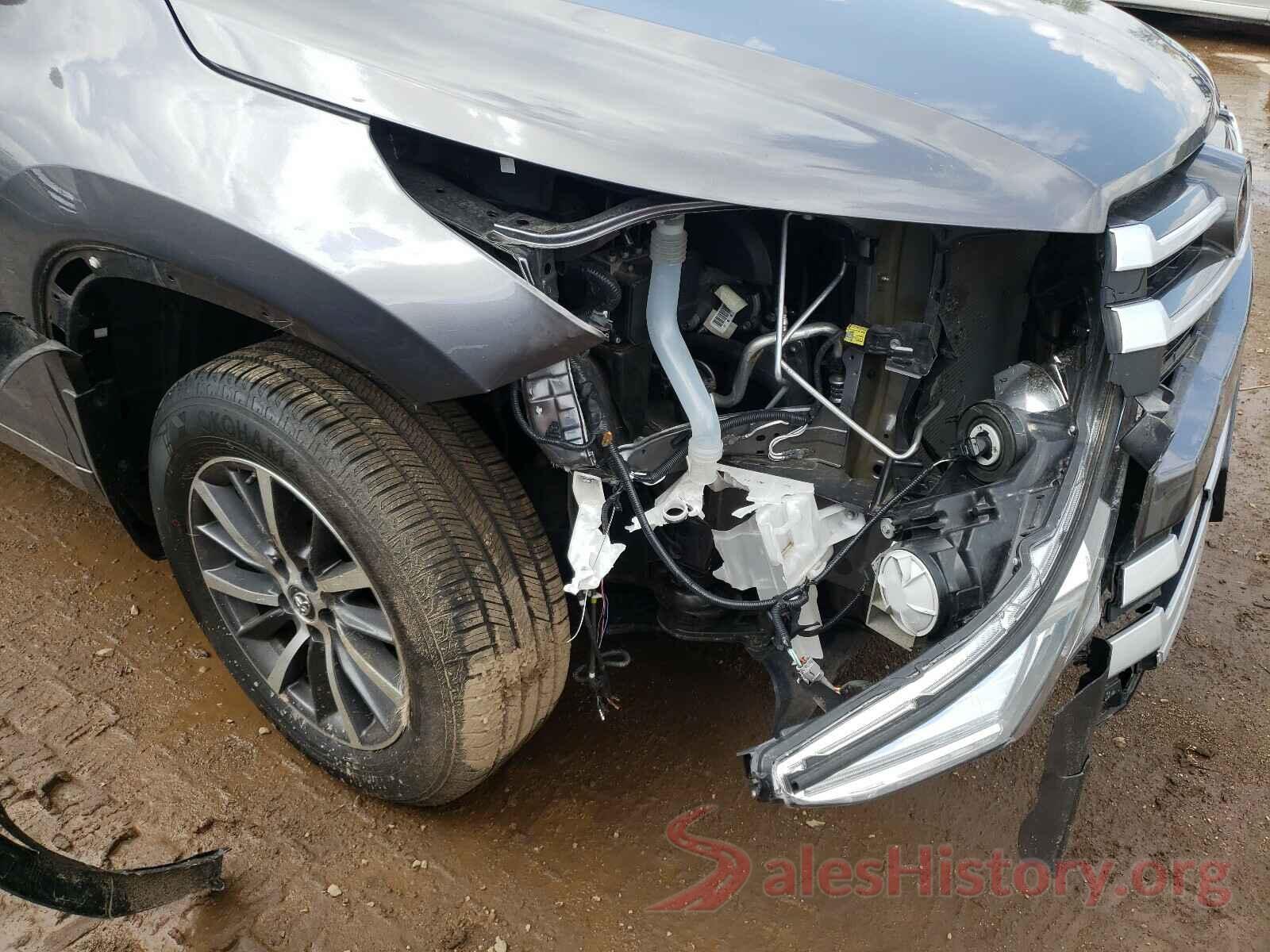 5TDJZRFH3JS557642 2018 TOYOTA HIGHLANDER