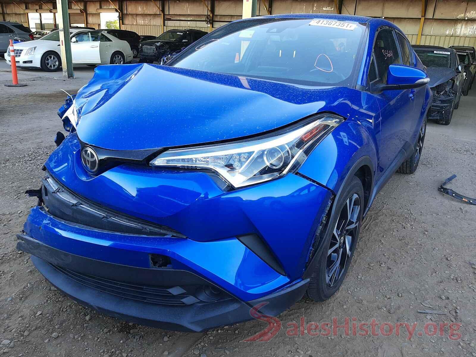 NMTKHMBX7JR035893 2018 TOYOTA C-HR