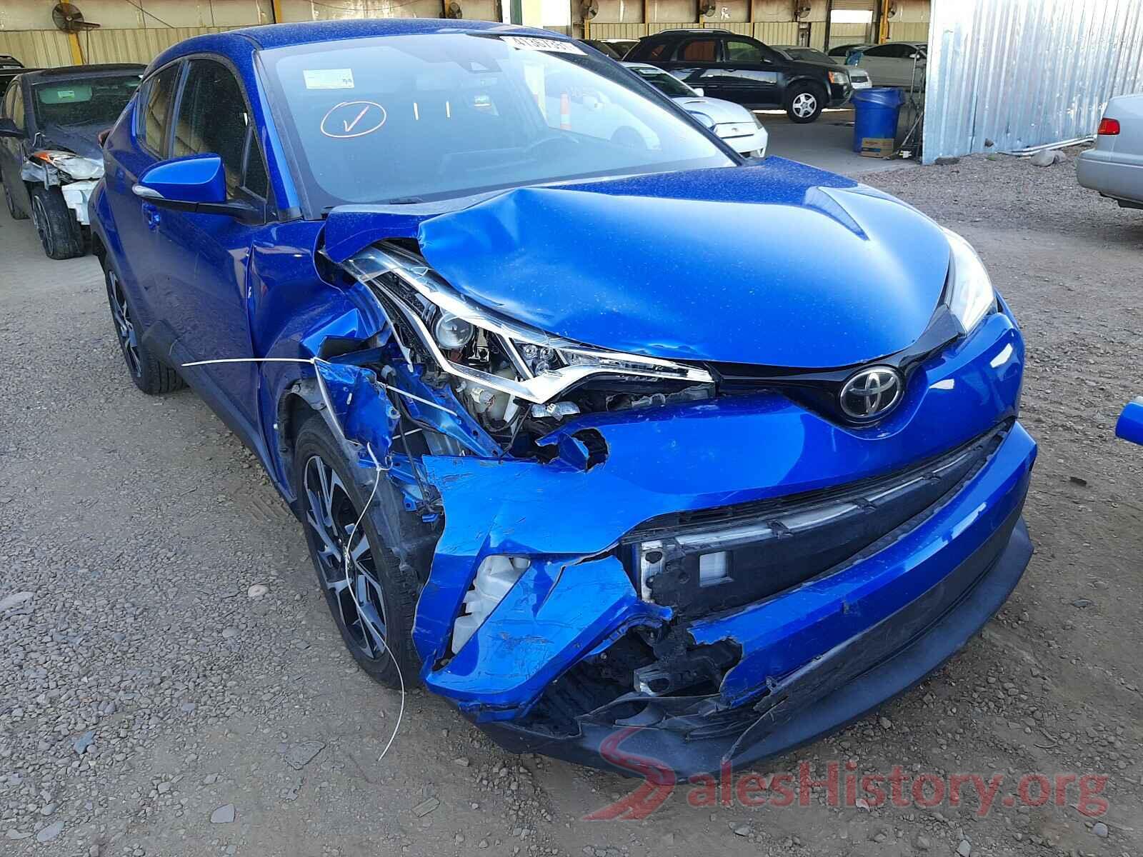 NMTKHMBX7JR035893 2018 TOYOTA C-HR