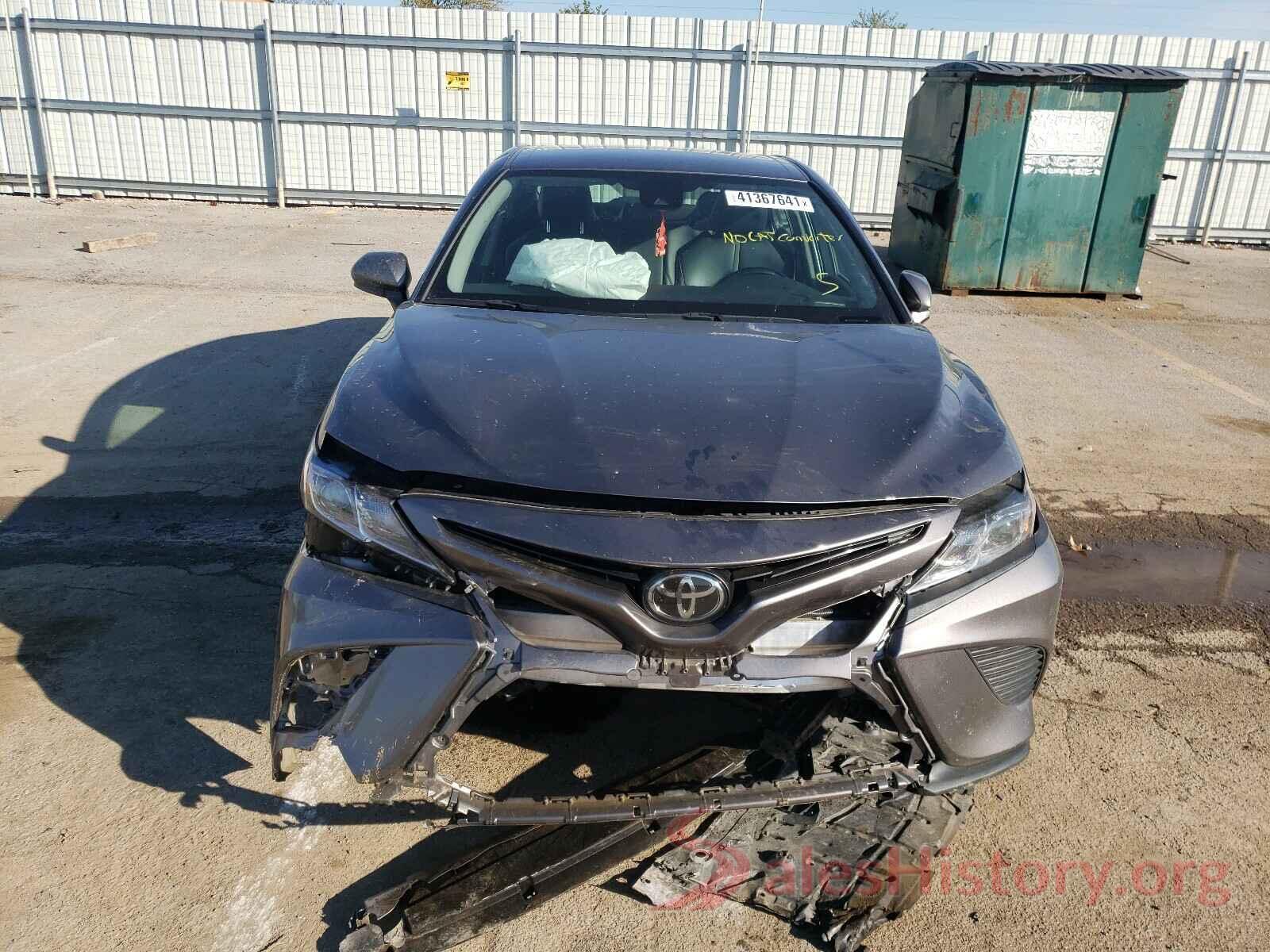 4T1B11HK7KU685638 2019 TOYOTA CAMRY