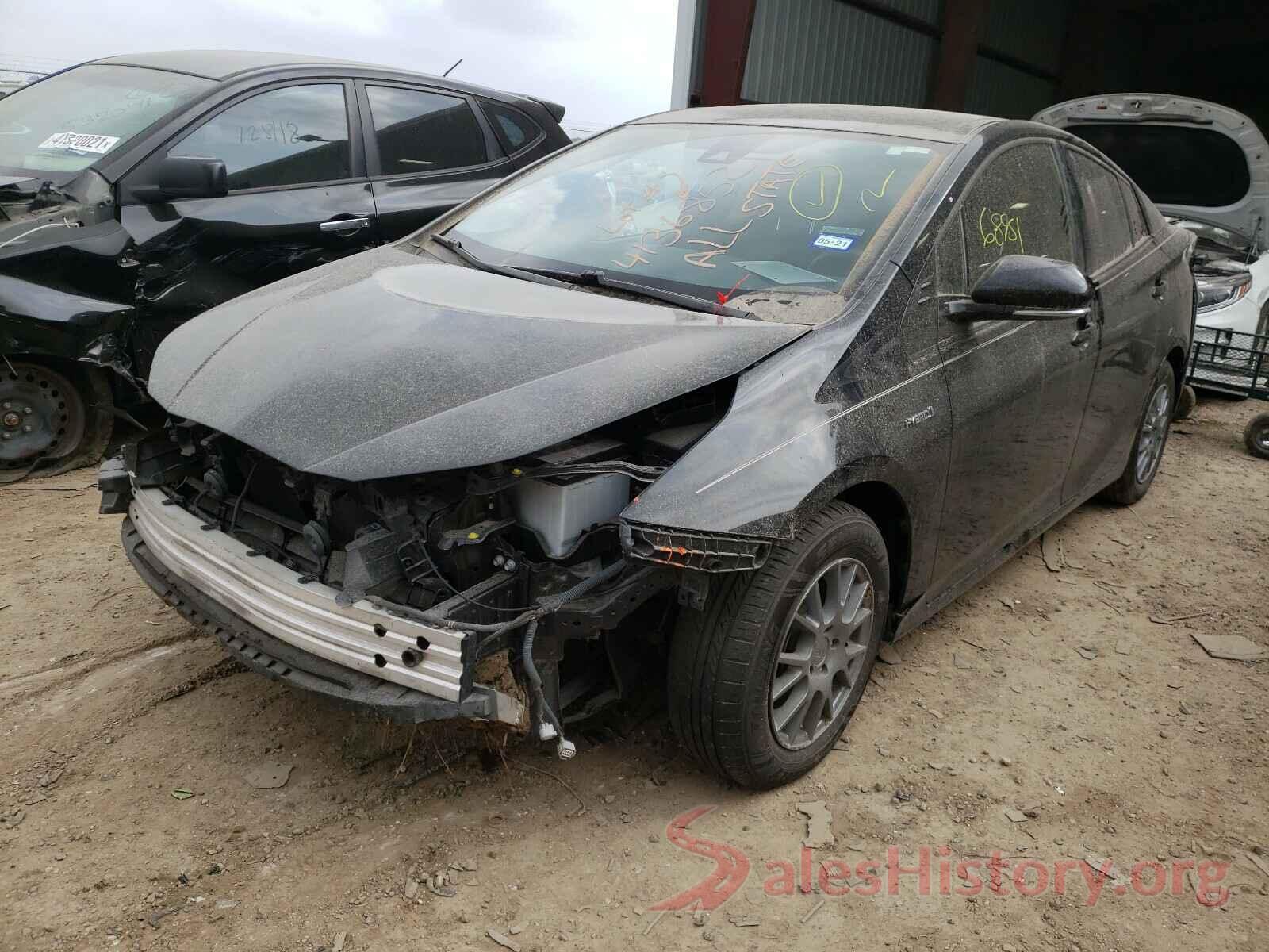 JTDKBRFU5H3575030 2017 TOYOTA PRIUS