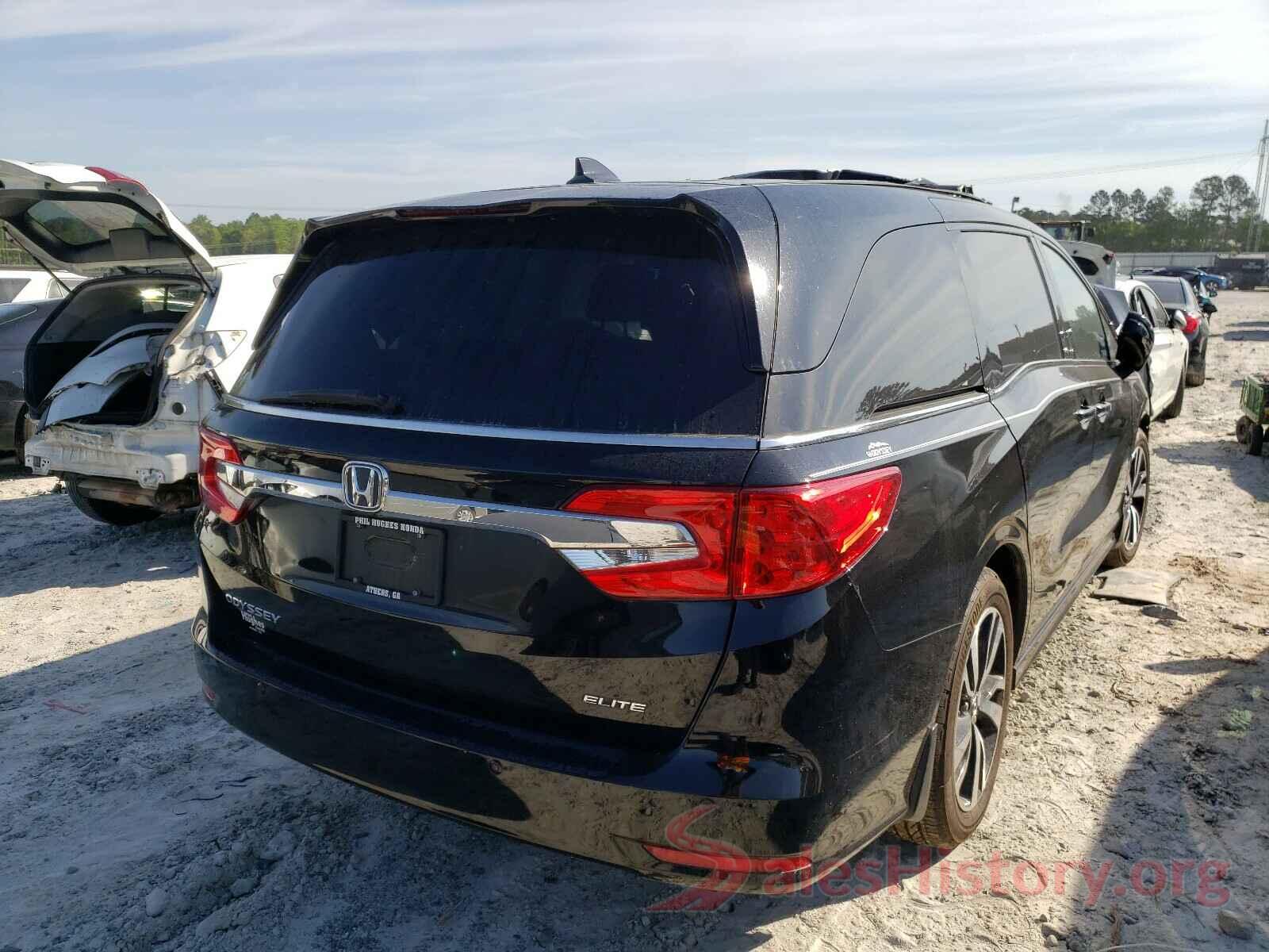 5FNRL6H94JB056952 2018 HONDA ODYSSEY