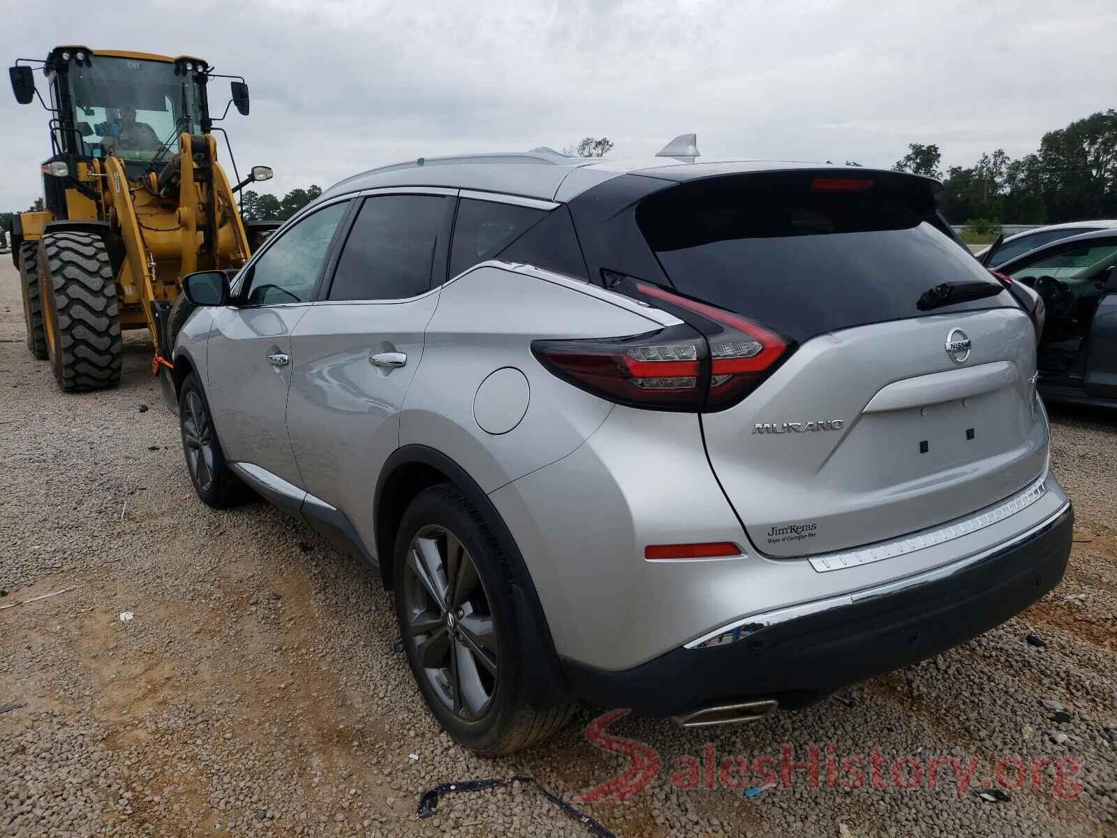 5N1AZ2MJ0KN125560 2019 NISSAN MURANO