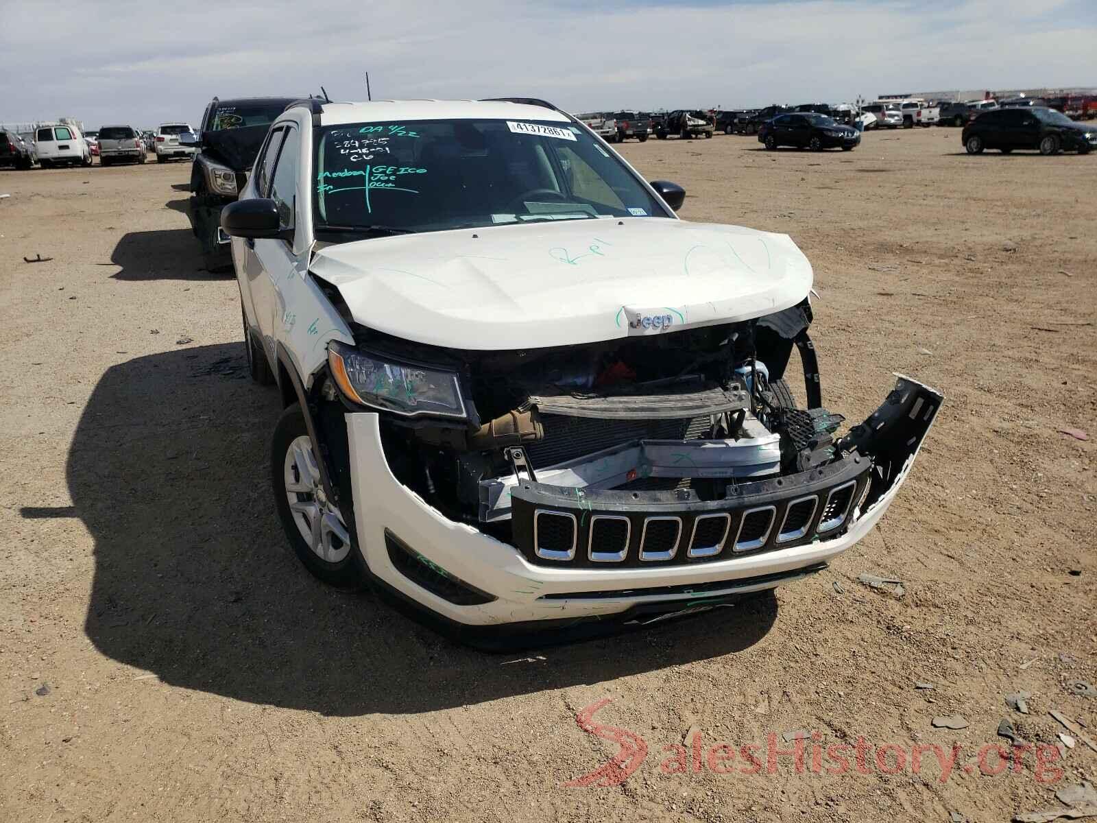 3C4NJCAB5KT726091 2019 JEEP COMPASS