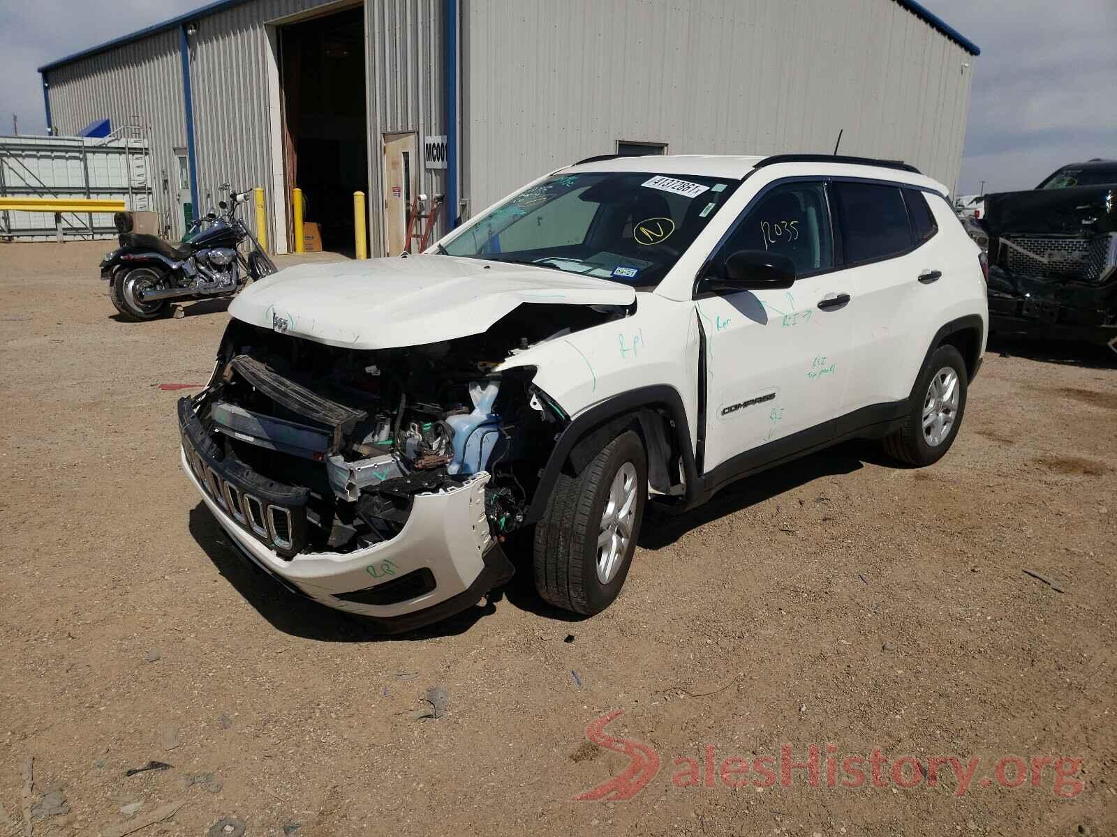 3C4NJCAB5KT726091 2019 JEEP COMPASS