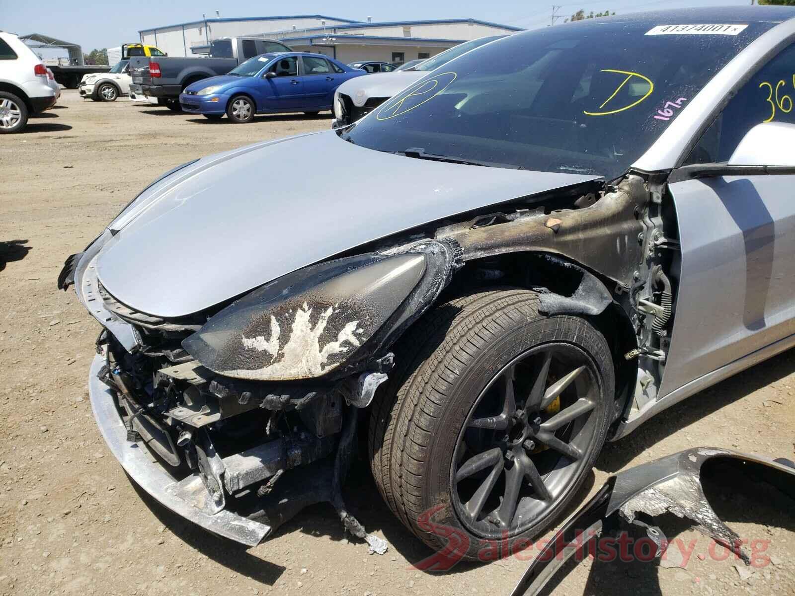 5YJ3E1EA9JF014326 2018 TESLA MODEL 3