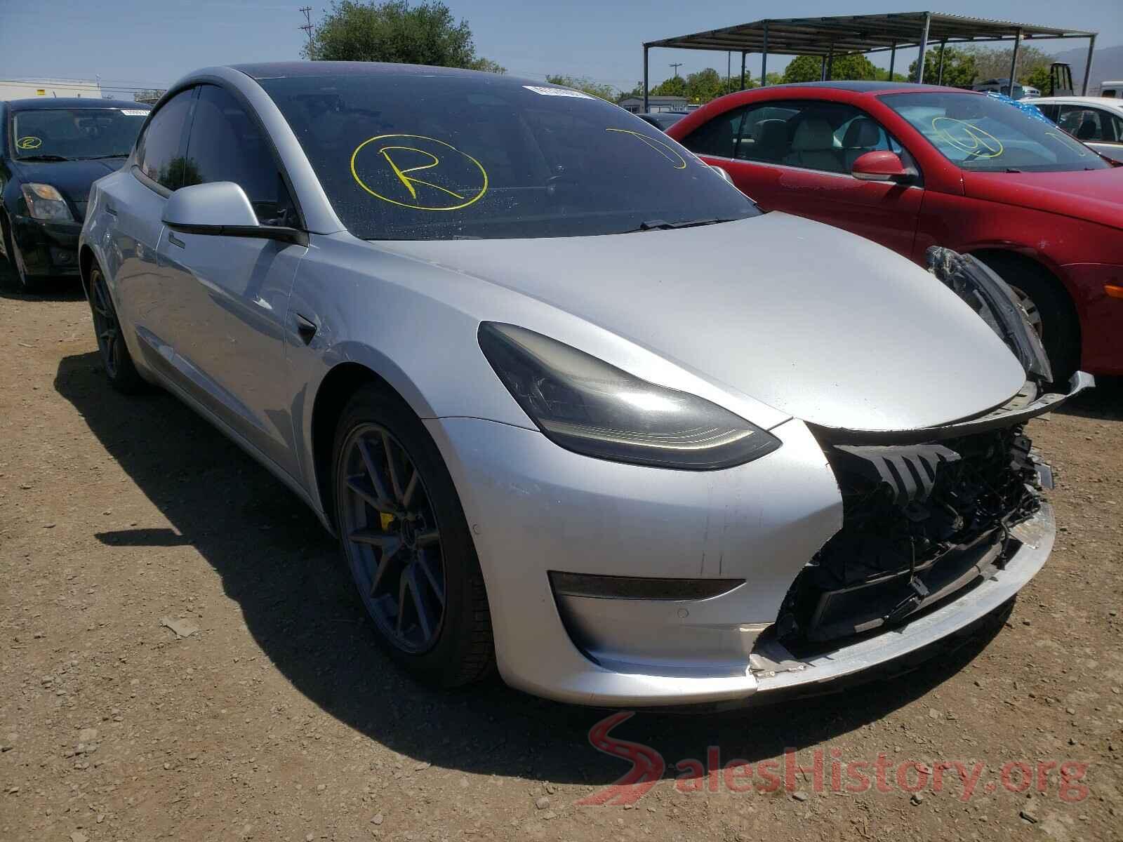 5YJ3E1EA9JF014326 2018 TESLA MODEL 3