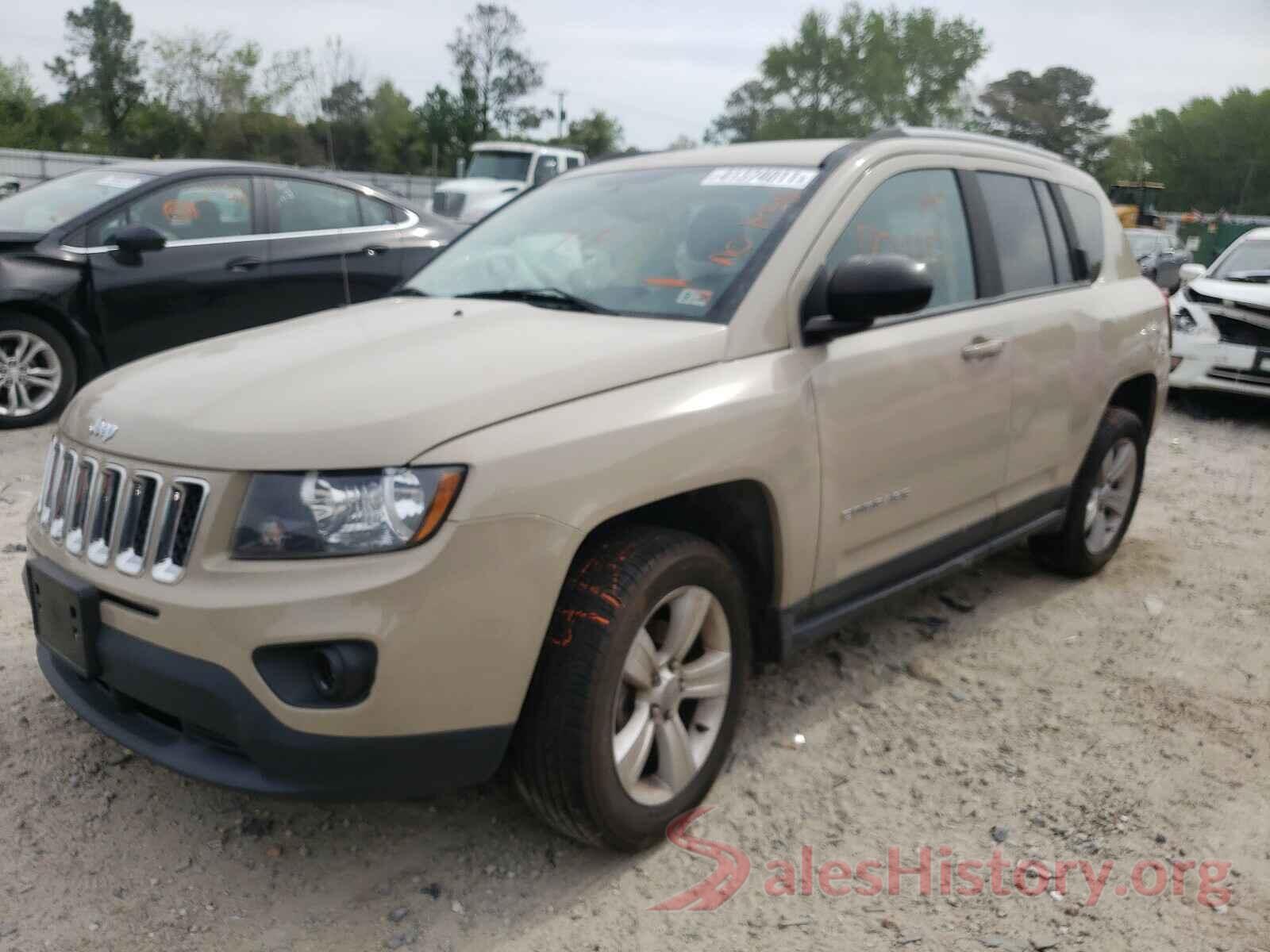 1C4NJCBA1HD124163 2017 JEEP COMPASS