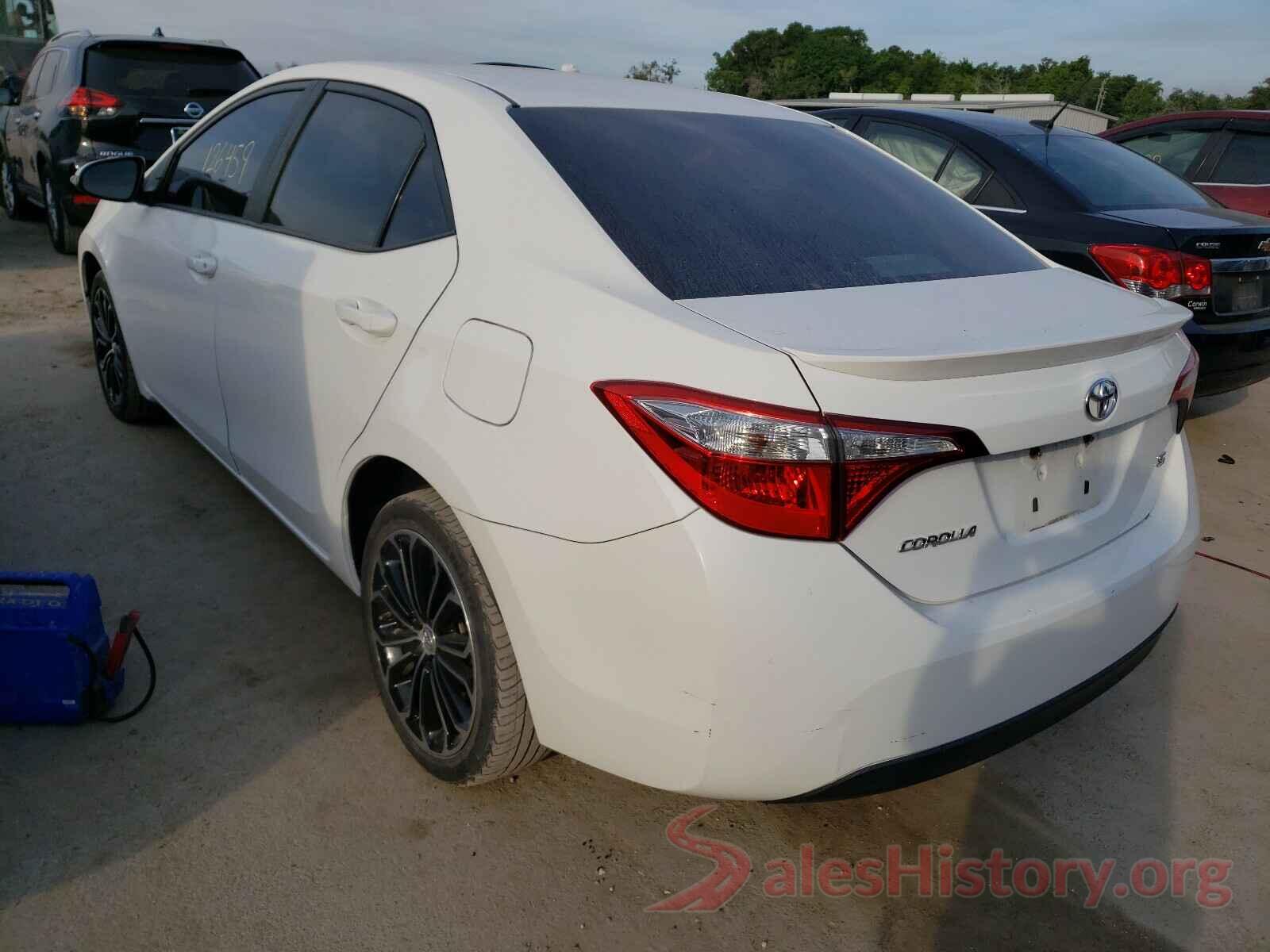 2T1BURHE5GC495734 2016 TOYOTA COROLLA