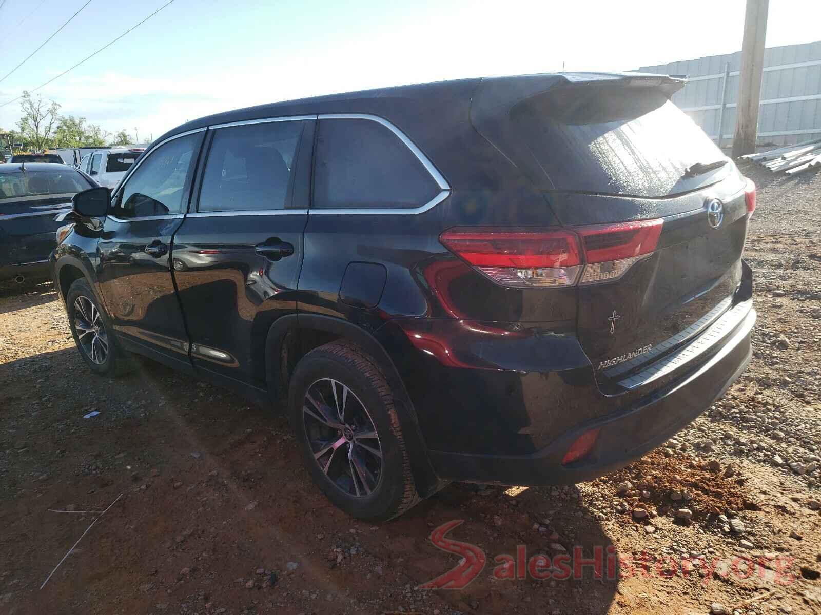 5TDZARFHXKS061376 2019 TOYOTA HIGHLANDER