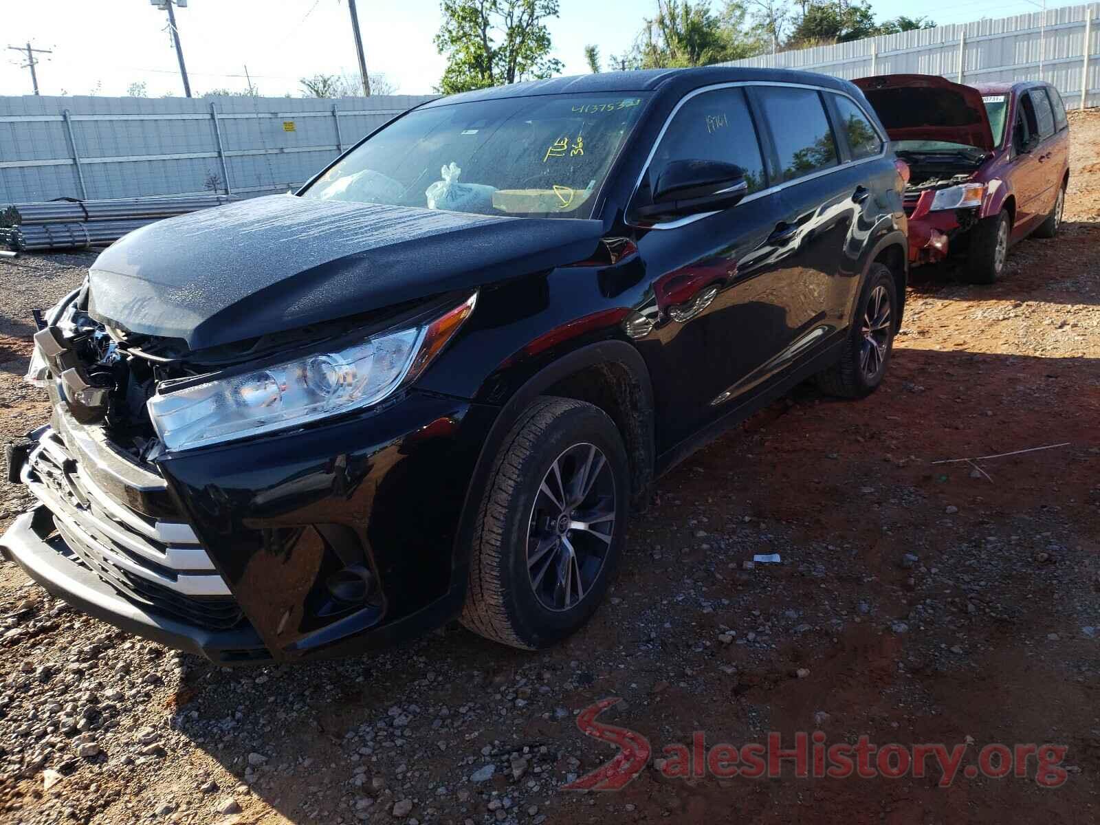 5TDZARFHXKS061376 2019 TOYOTA HIGHLANDER