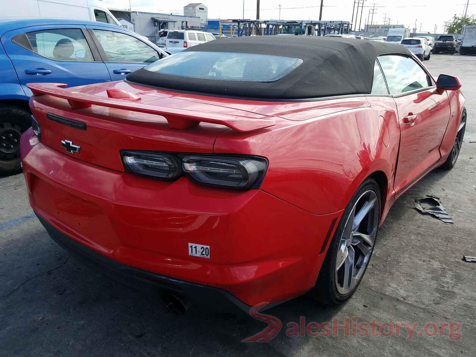 1G1FH3D70K0115592 2019 CHEVROLET CAMARO