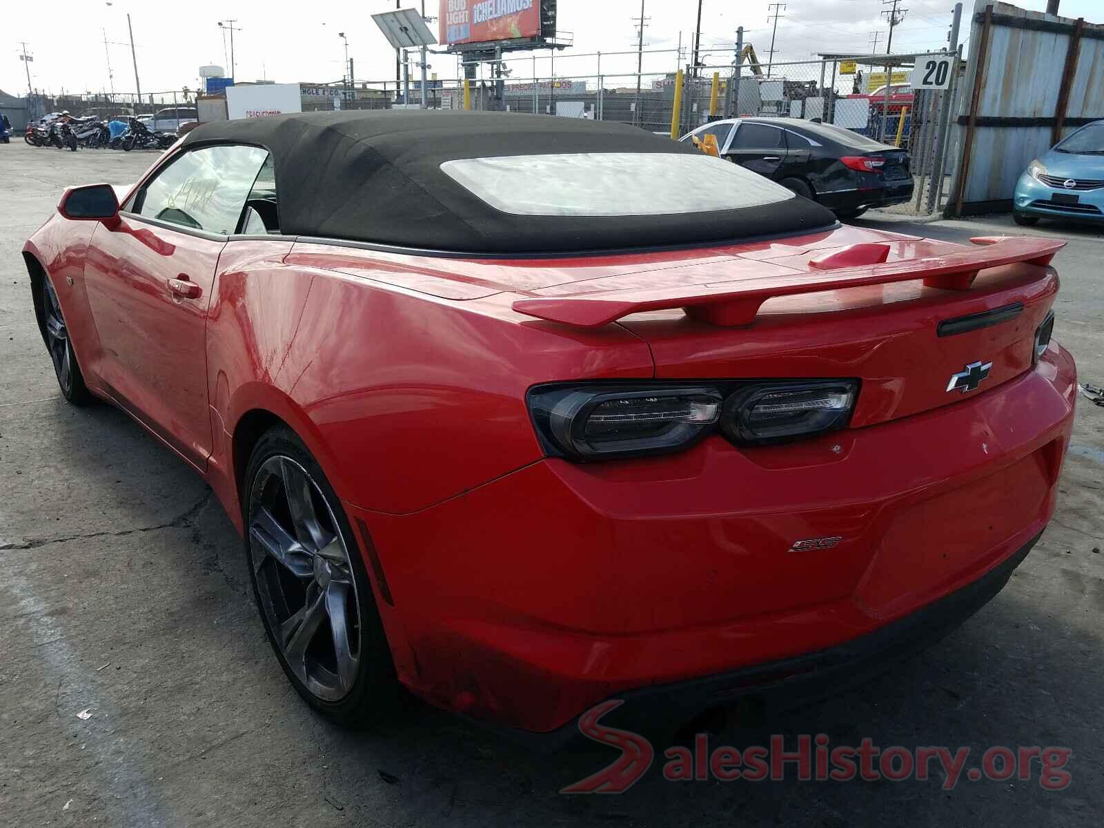 1G1FH3D70K0115592 2019 CHEVROLET CAMARO