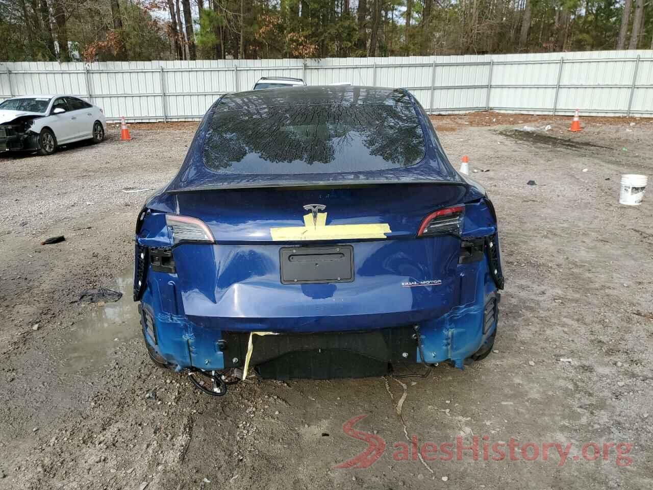 7SAYGDEF8NF337272 2022 TESLA MODEL Y