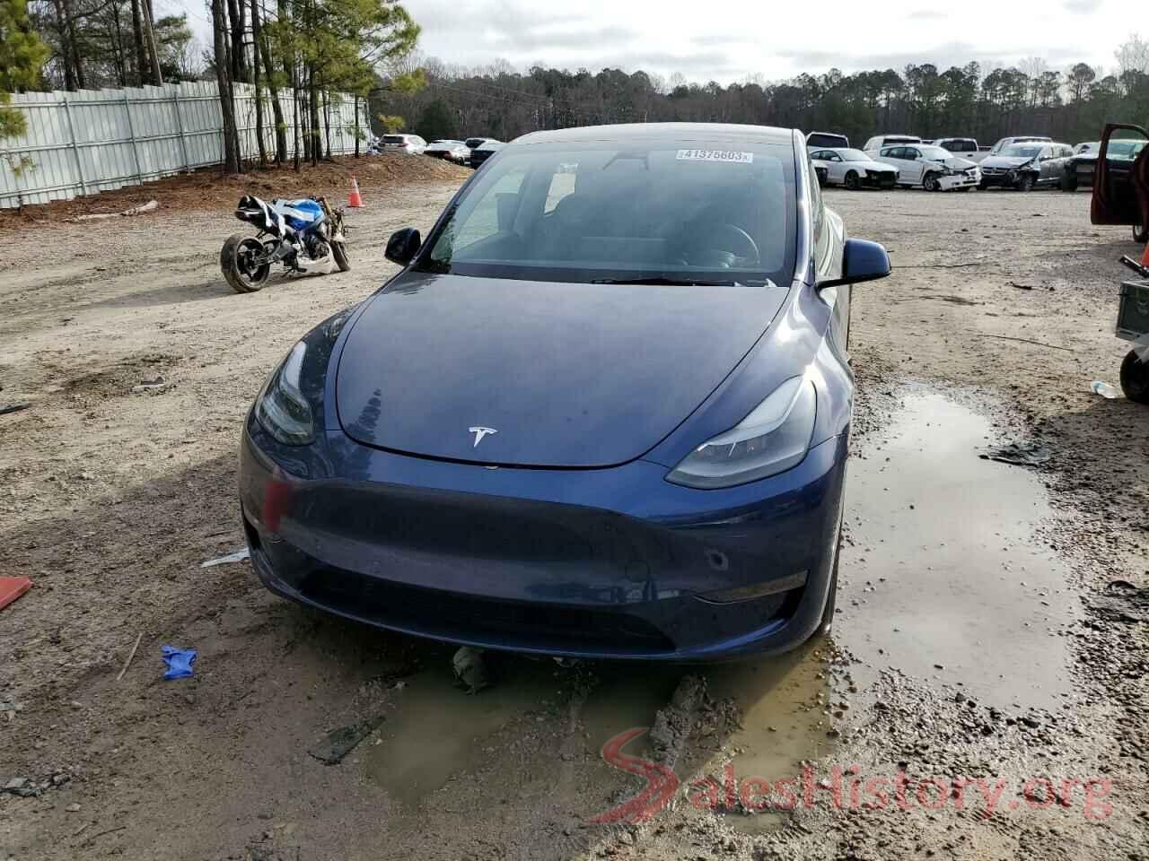 7SAYGDEF8NF337272 2022 TESLA MODEL Y