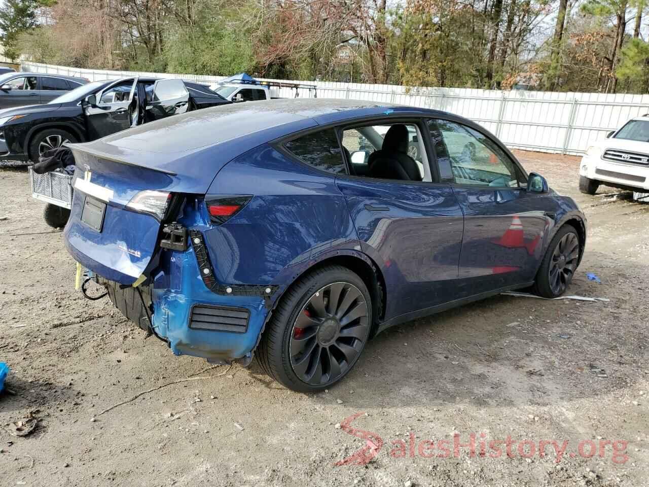 7SAYGDEF8NF337272 2022 TESLA MODEL Y