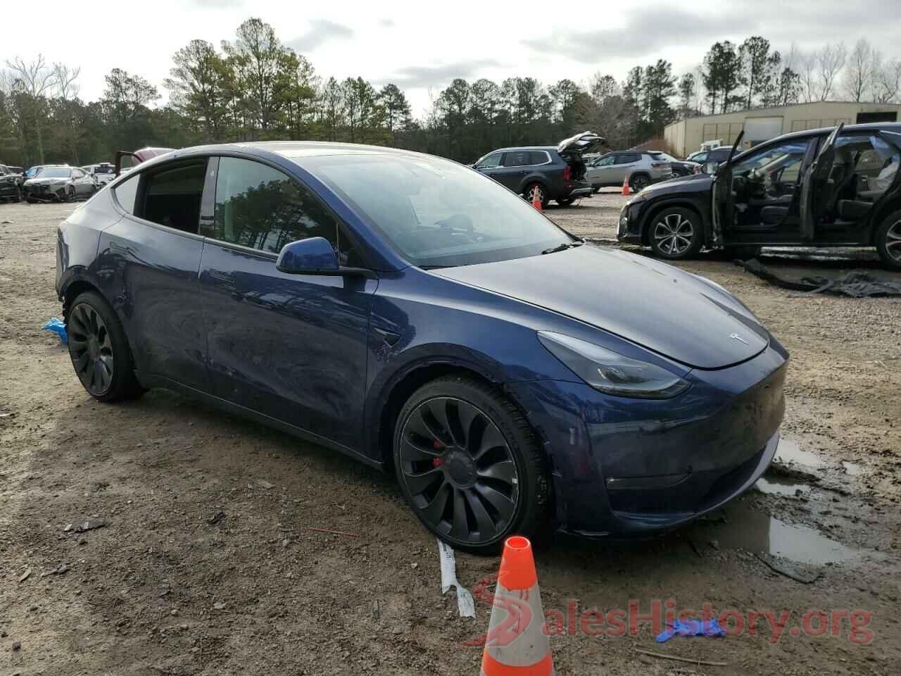 7SAYGDEF8NF337272 2022 TESLA MODEL Y