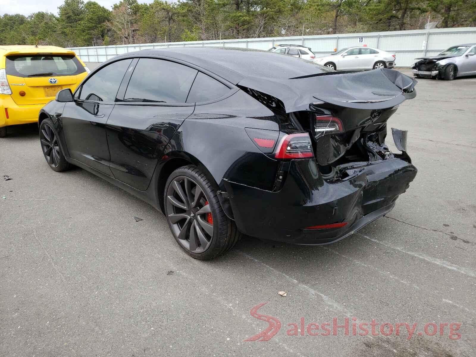 5YJ3E1EC6LF736082 2020 TESLA MODEL 3