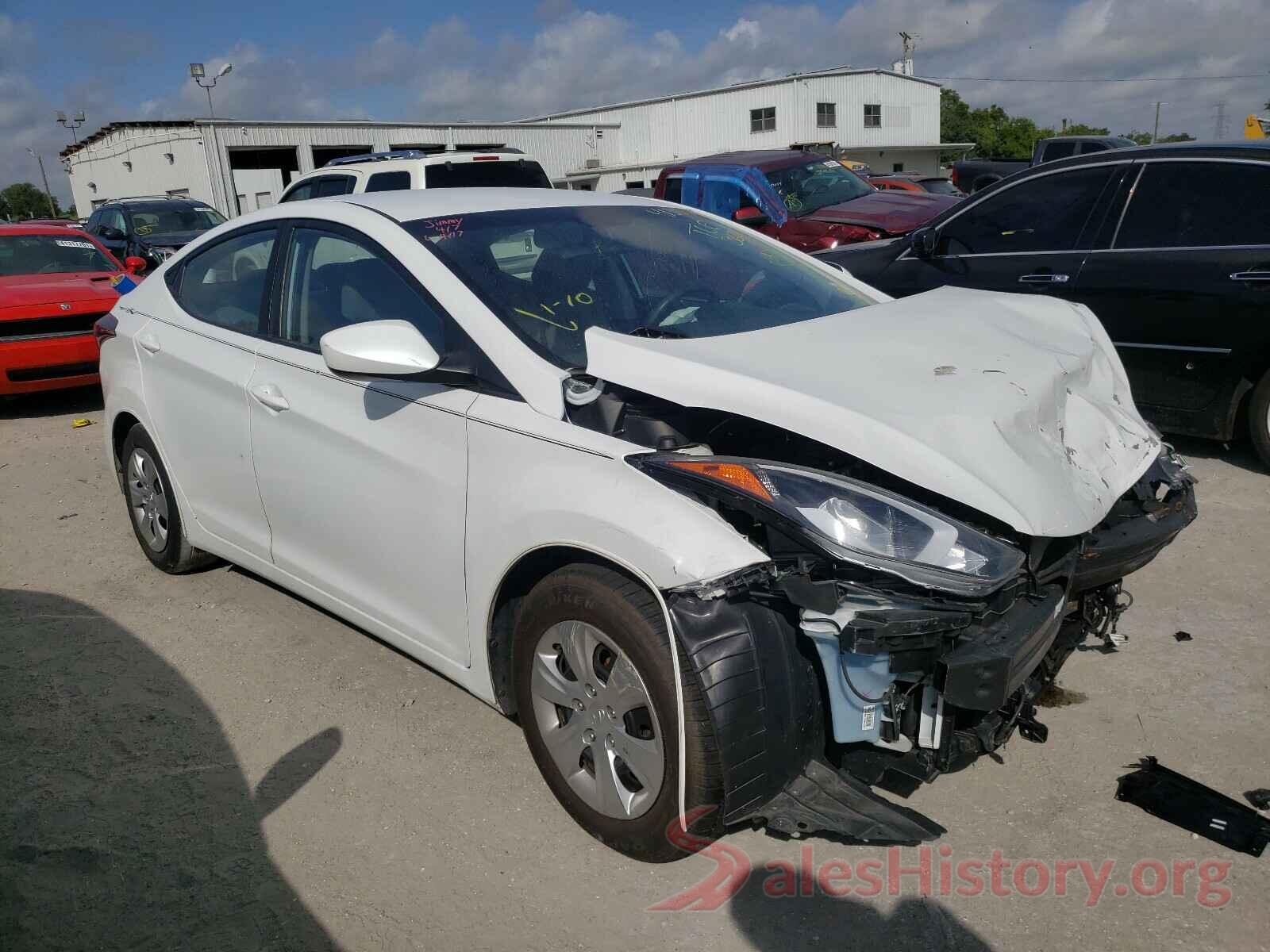 5NPDH4AE7GH744803 2016 HYUNDAI ELANTRA