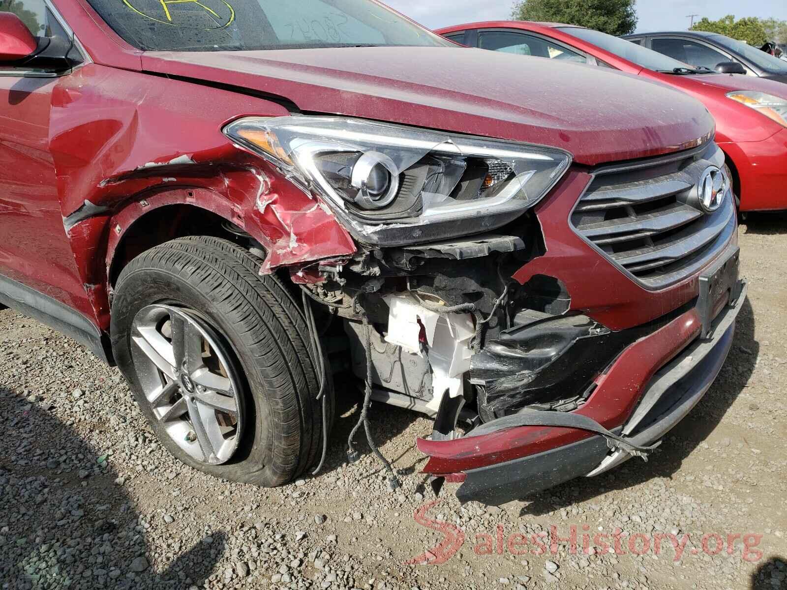 5XYZT3LB1HG432602 2017 HYUNDAI SANTA FE