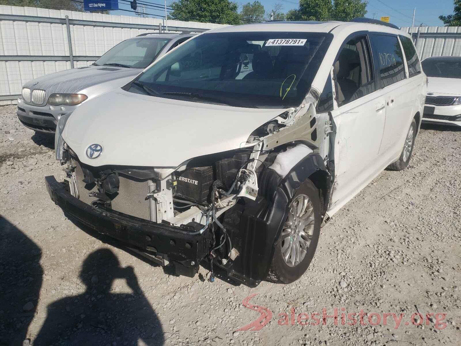 5TDYK3DC5GS703393 2016 TOYOTA SIENNA