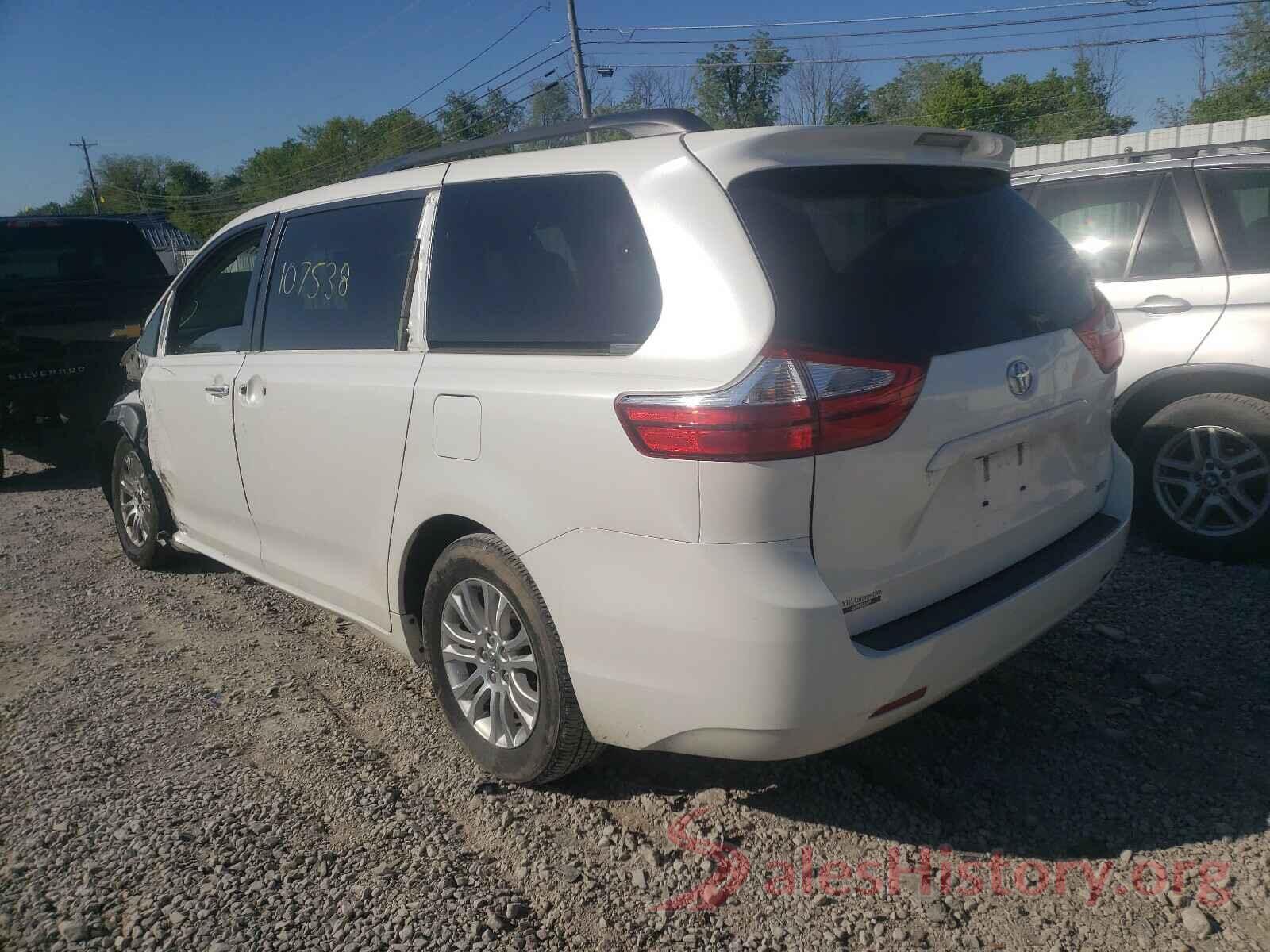 5TDYK3DC5GS703393 2016 TOYOTA SIENNA