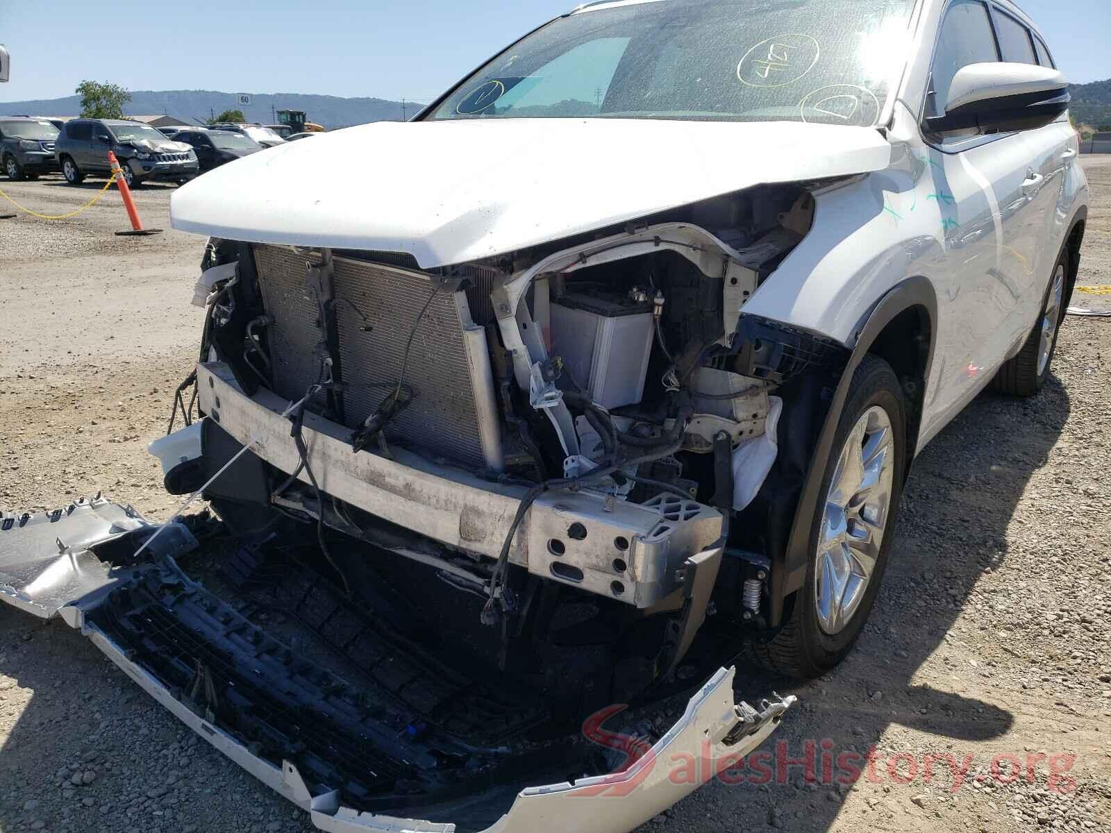 5TDDZRFH5KS982858 2019 TOYOTA HIGHLANDER