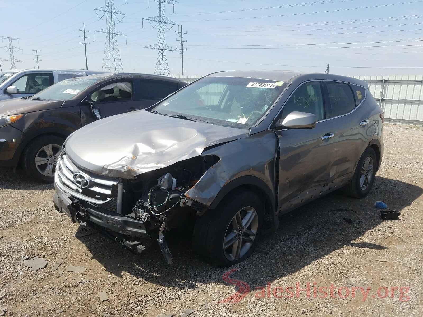 5XYZT3LB6JG557200 2018 HYUNDAI SANTA FE