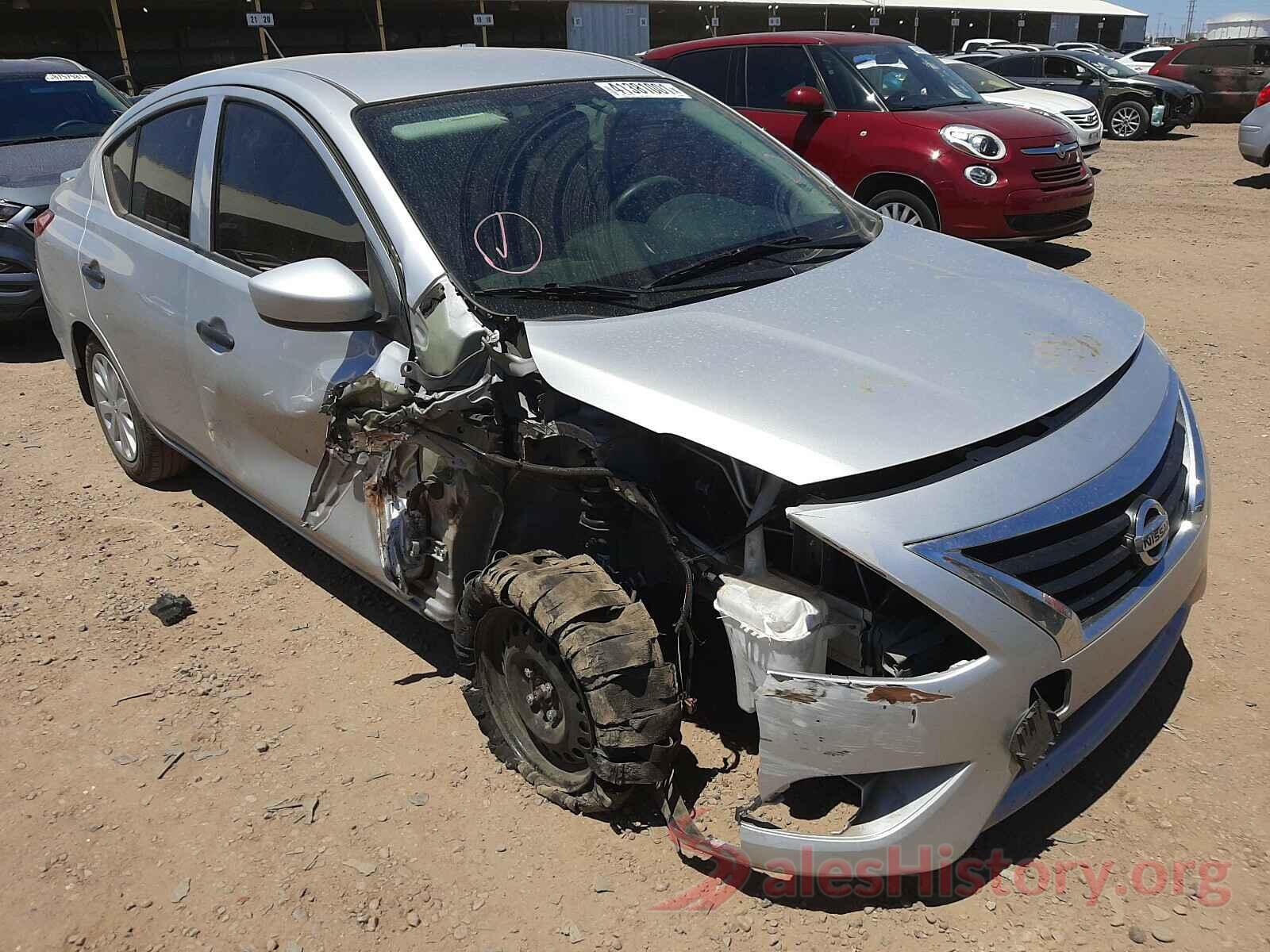 3N1CN7AP0GL840606 2016 NISSAN VERSA