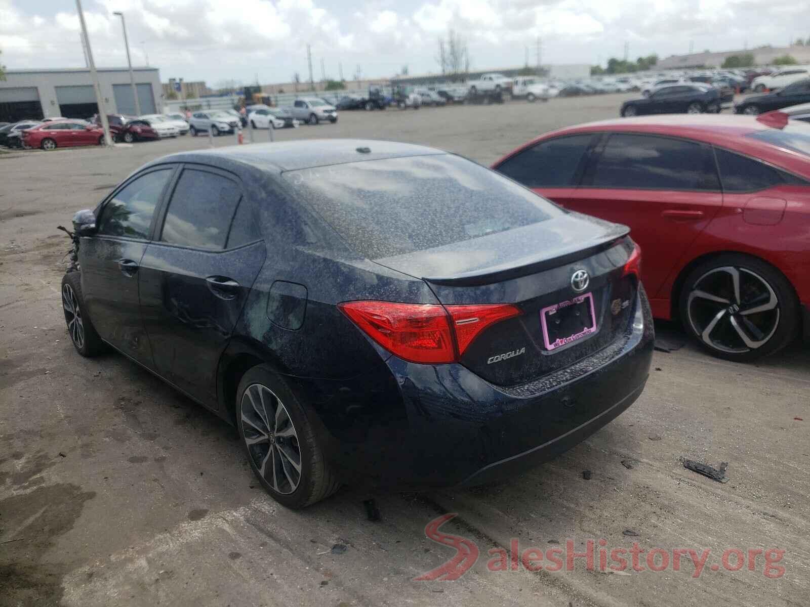 5YFBURHE6HP662779 2017 TOYOTA COROLLA