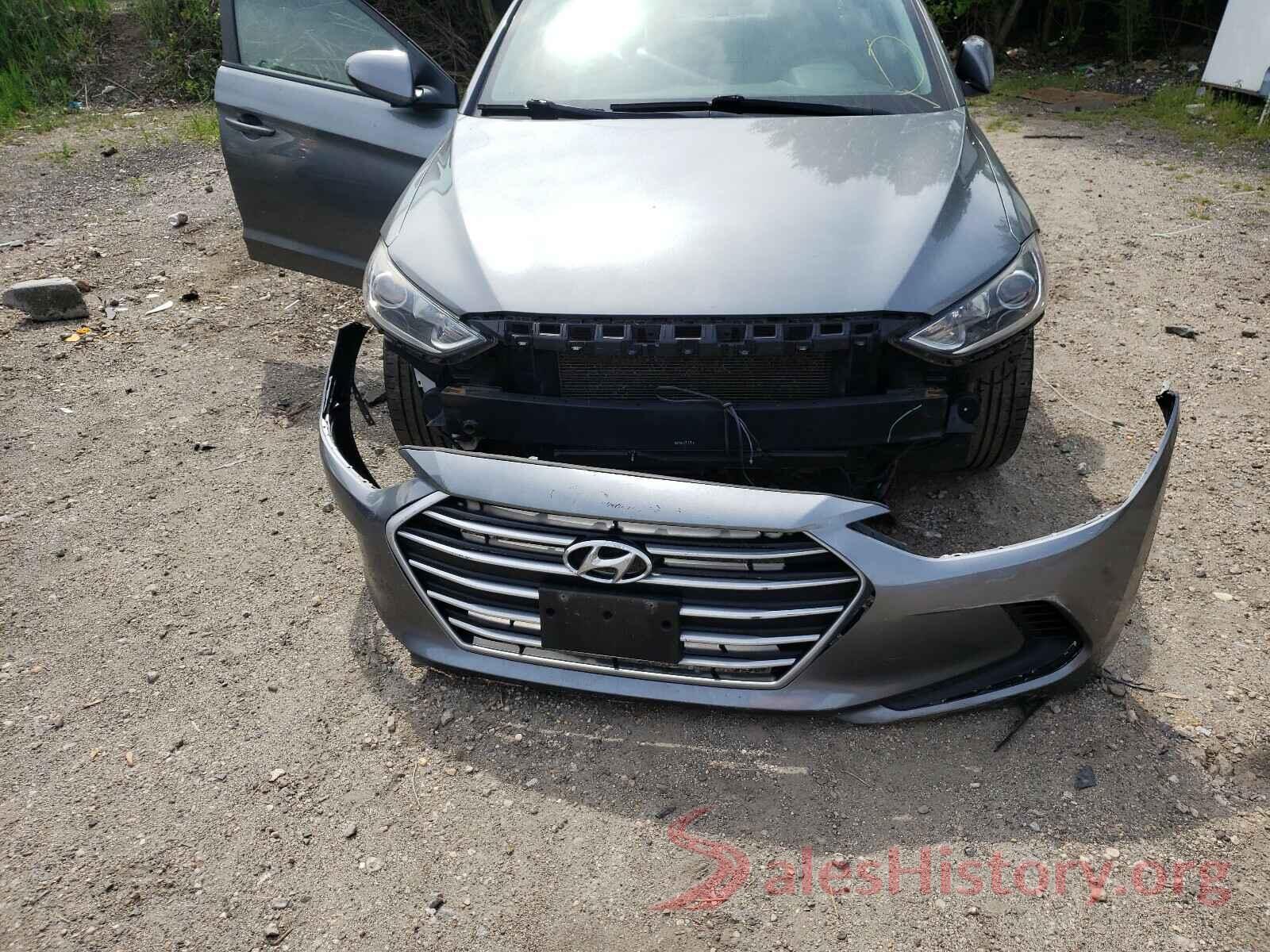 KMHD84LFXHU075032 2017 HYUNDAI ELANTRA