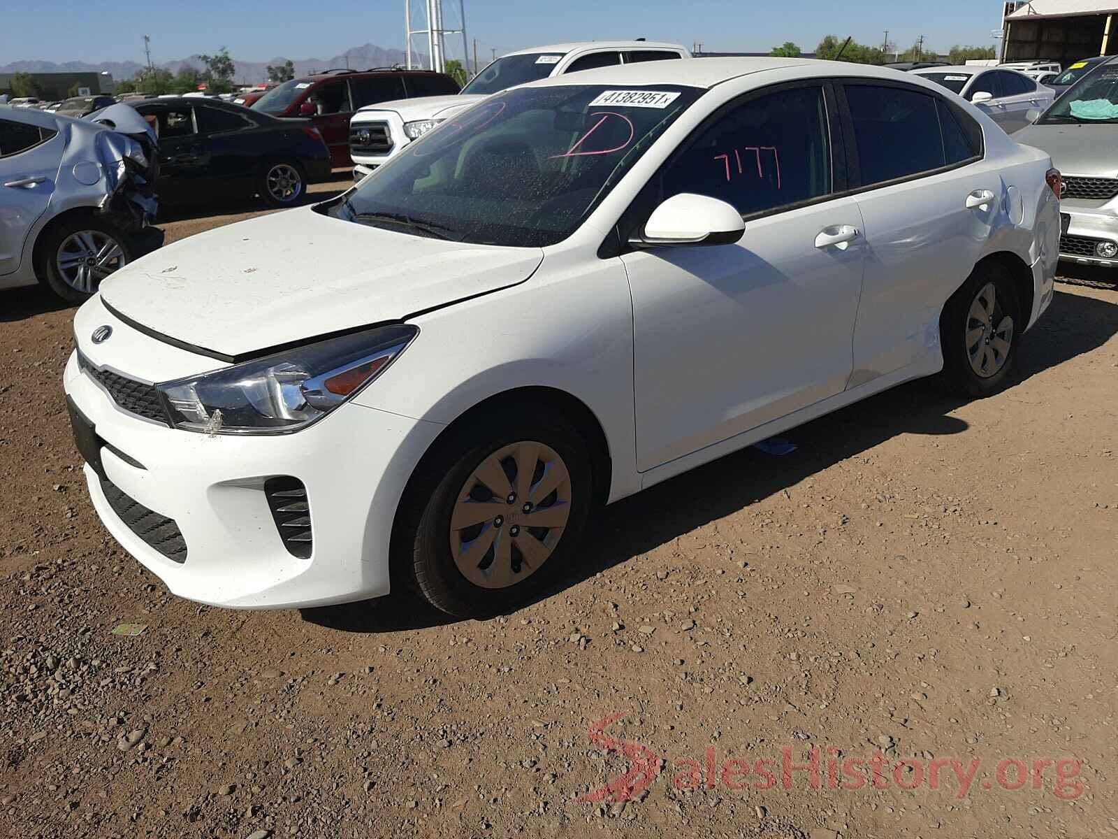 3KPA24AD6LE321107 2020 KIA RIO