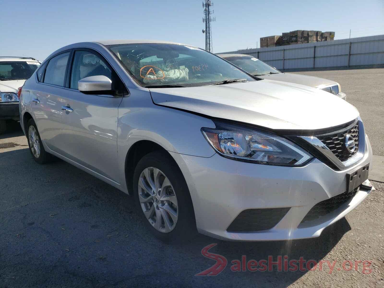 3N1AB7APXKY279682 2019 NISSAN SENTRA