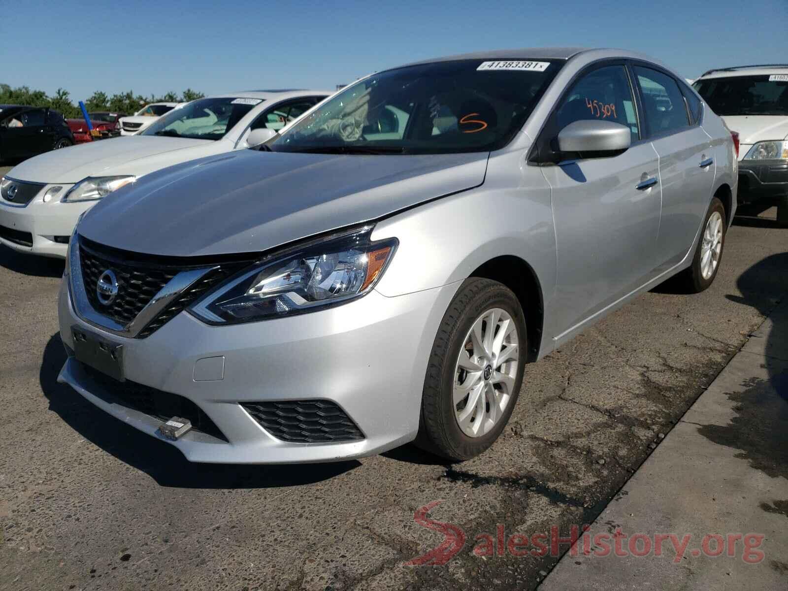 3N1AB7APXKY279682 2019 NISSAN SENTRA