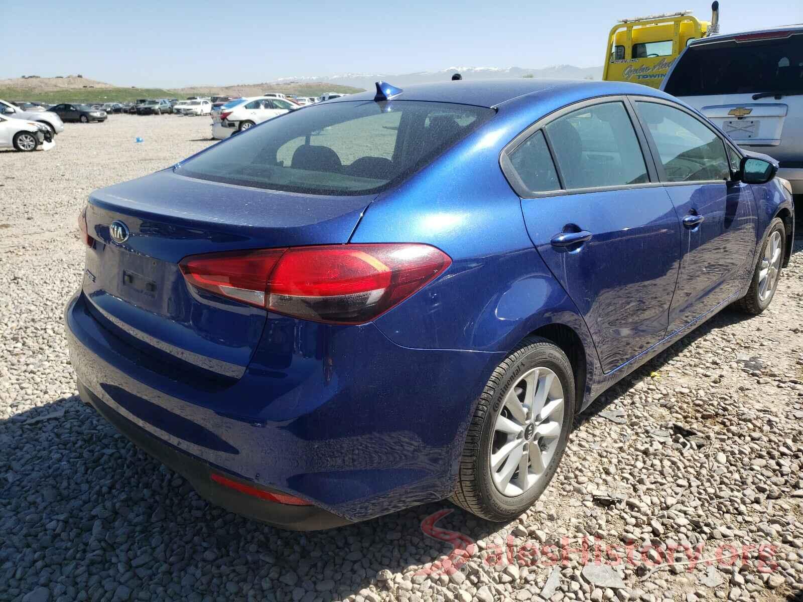 3KPFL4A79HE117454 2017 KIA FORTE