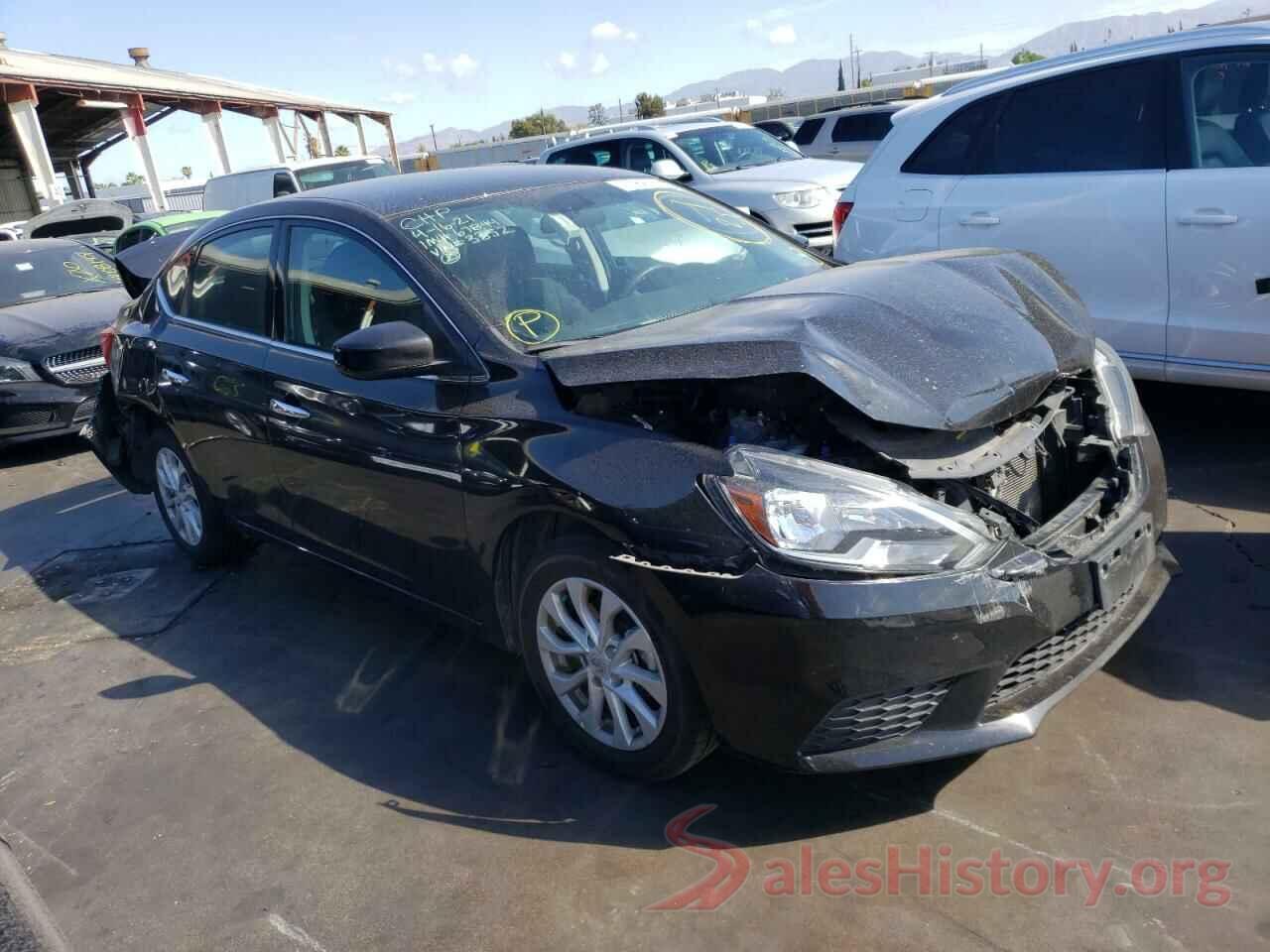 3N1AB7APXKL613352 2019 NISSAN SENTRA