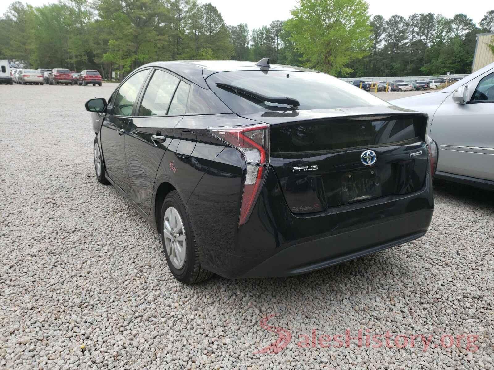 JTDKBRFU6G3010672 2016 TOYOTA PRIUS