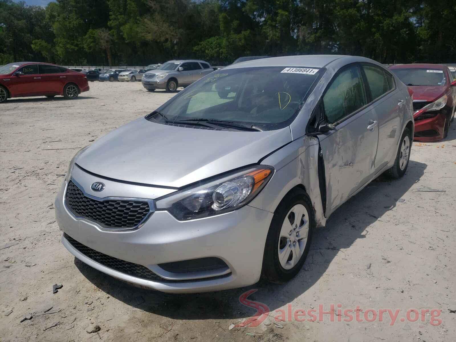 KNAFK4A6XG5487085 2016 KIA FORTE