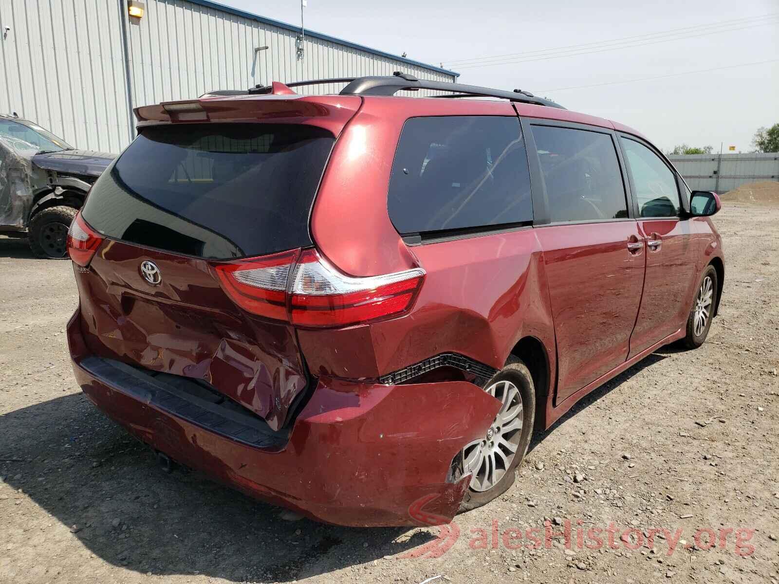 5TDYZ3DC0JS934205 2018 TOYOTA SIENNA