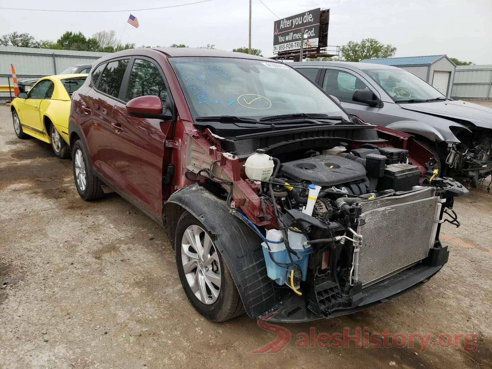 KM8J2CA46KU889329 2019 HYUNDAI TUCSON