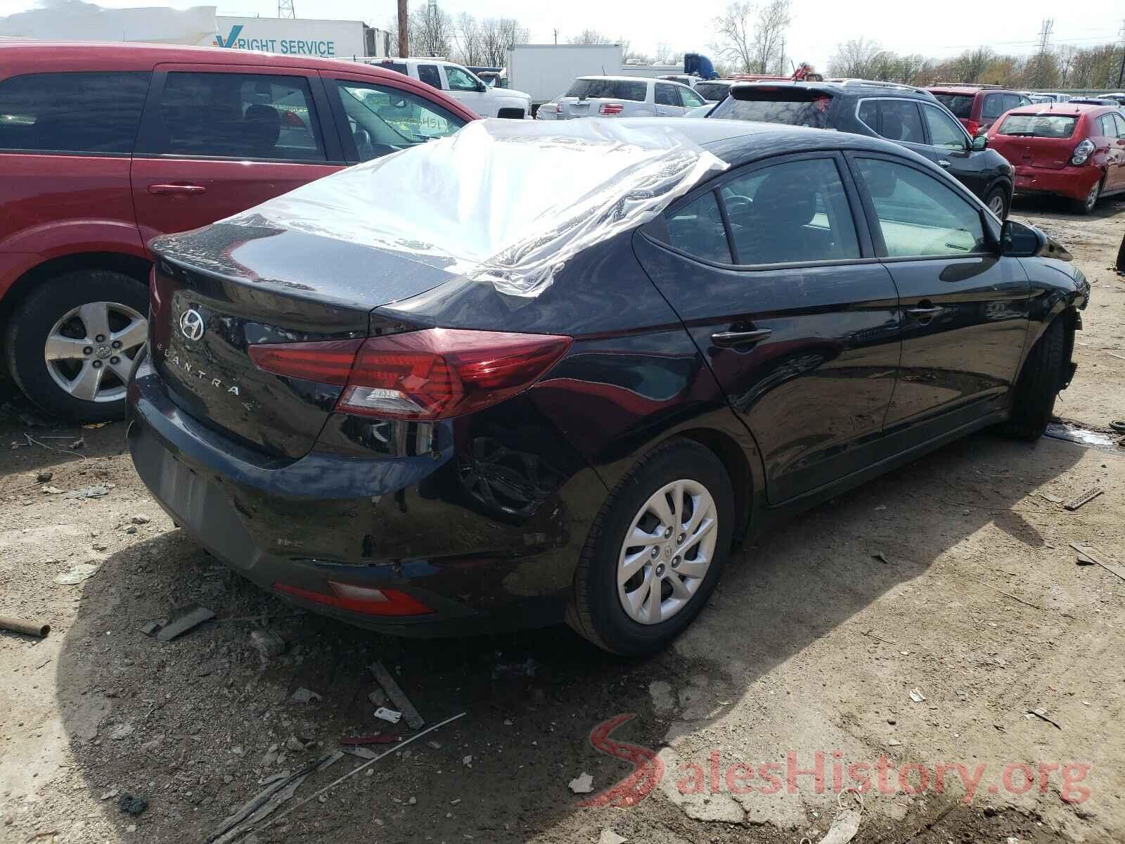 5NPD74LF4KH464189 2019 HYUNDAI ELANTRA