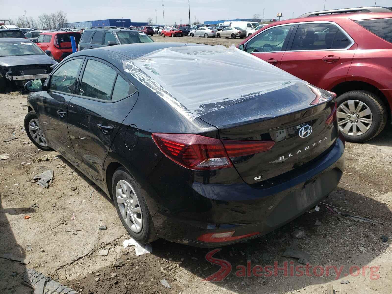 5NPD74LF4KH464189 2019 HYUNDAI ELANTRA