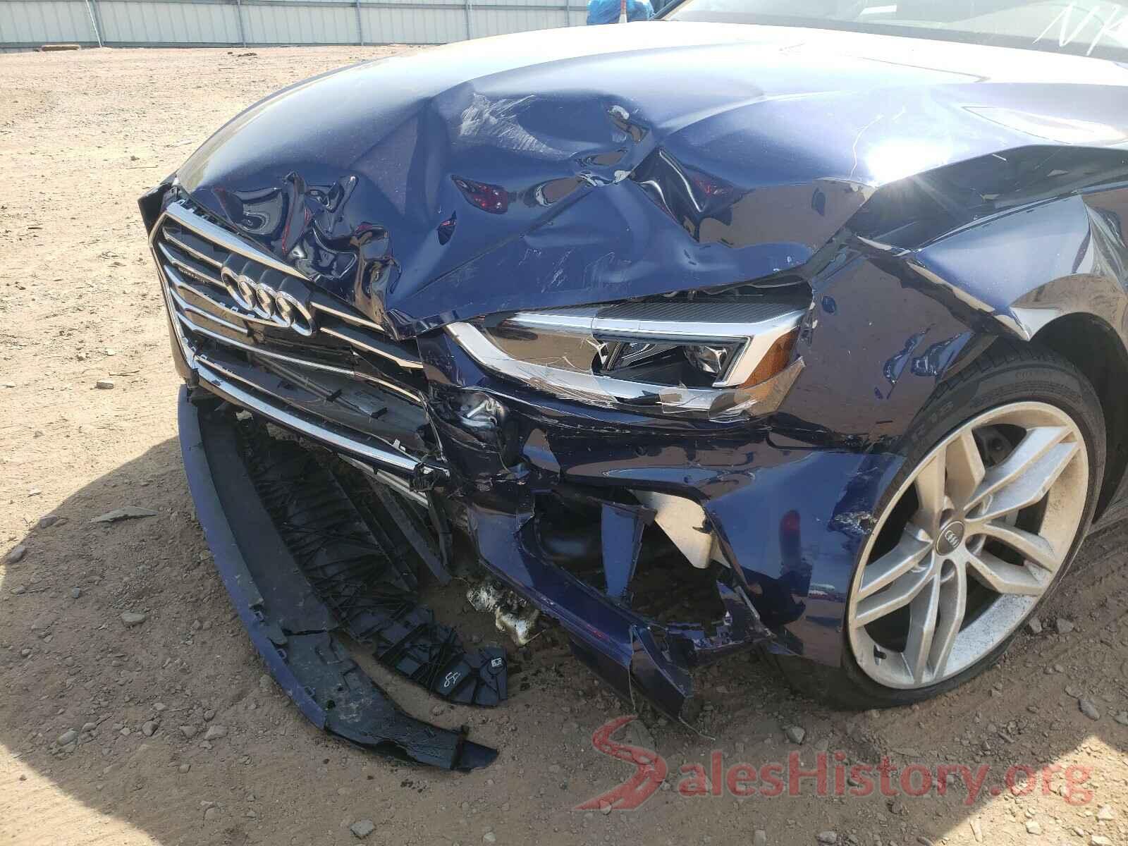 WAUYNGF58KN001318 2019 AUDI A5